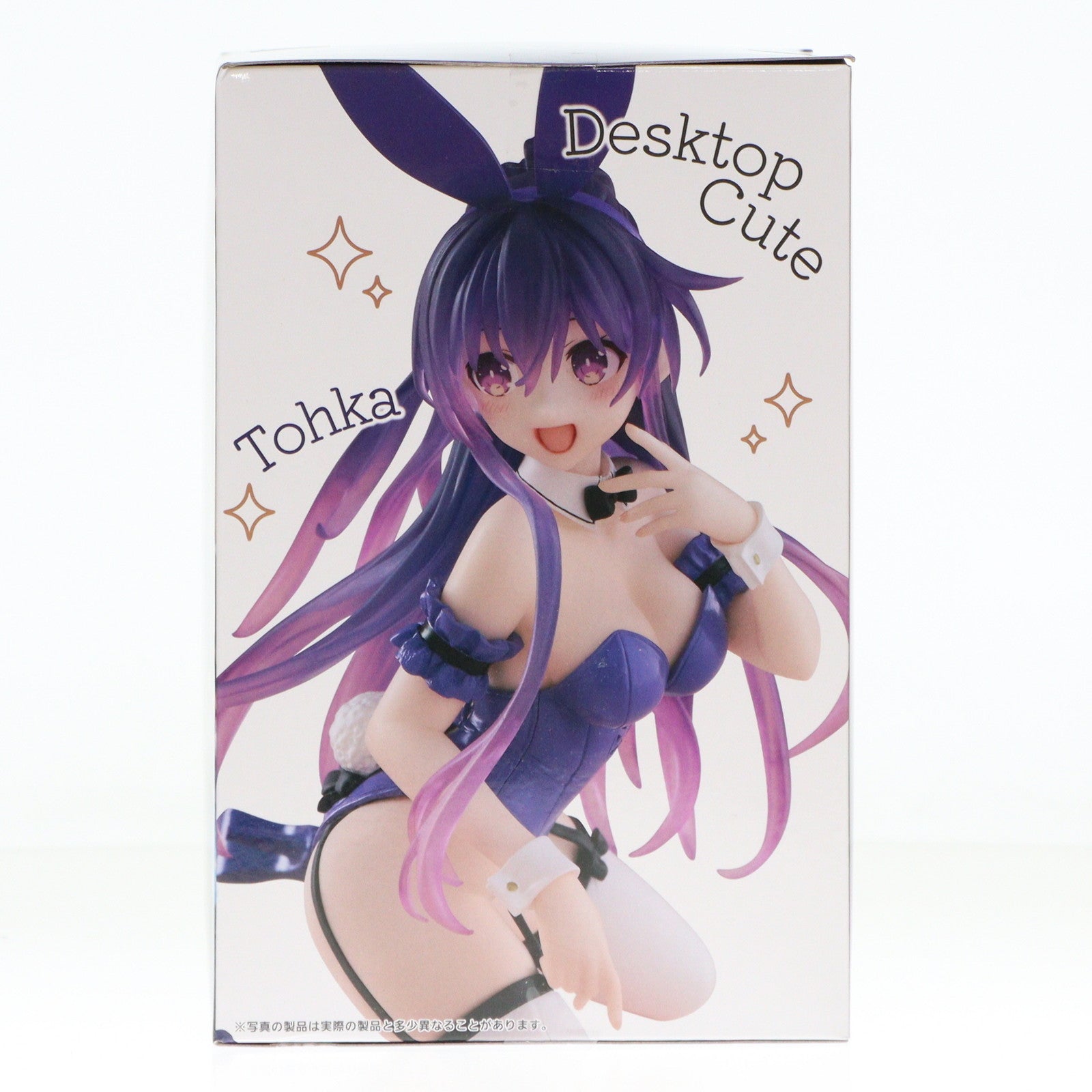 【中古即納】[FIG] 夜刀神十香(やとがみとおか) デート・ア・ライブV Desktop Cute フィギュア 夜刀神十香～バニーver.～ プライズ(451846000) タイトー(20250224)