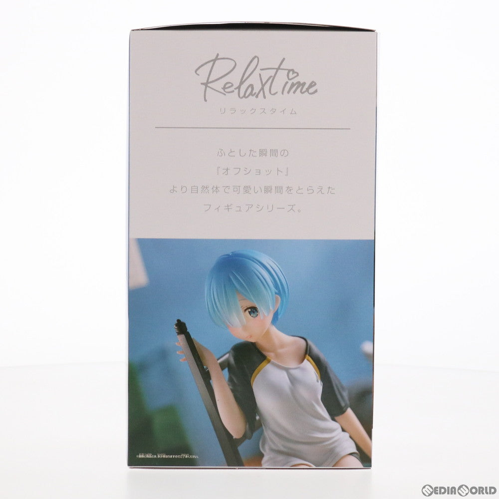 【中古即納】[FIG] レム -Relax time-レム T-Shirt ver. Re:ゼロから始める異世界生活 フィギュア プライズ(2538403) バンプレスト(20210531)