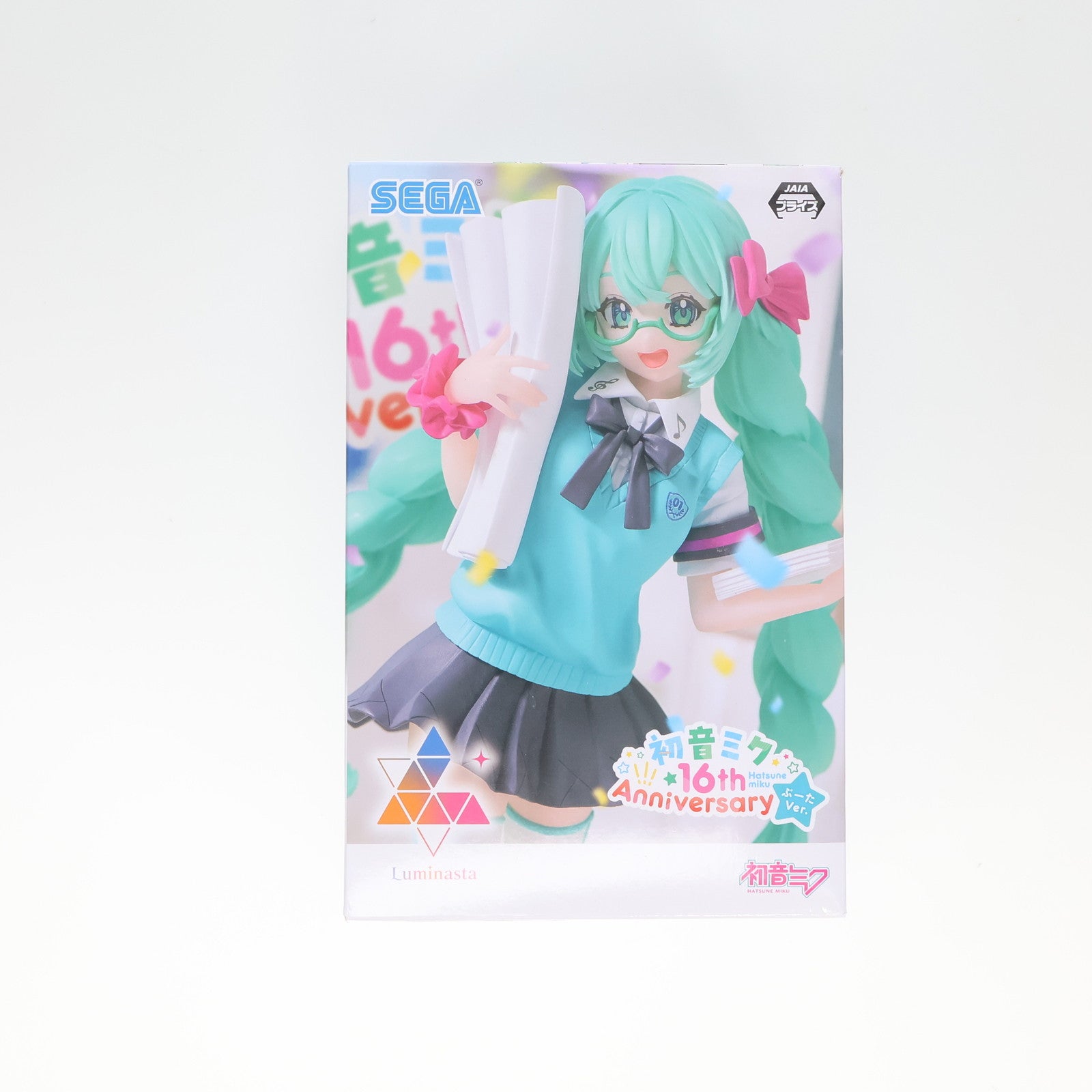 【中古即納】[FIG] 初音ミク 16th Anniversary ぶーた Ver. 初音ミクシリーズ Luminasta フィギュア プライズ(1103726) セガ(20230930)