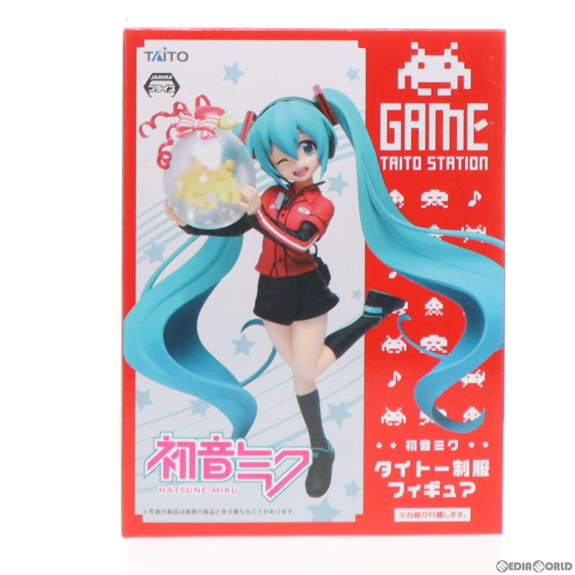 【中古即納】[FIG] タイトー限定 初音ミク タイトー制服 フィギュア キャラクター・ボーカル・シリーズ01 初音ミク×スペースインベーダー プライズ タイトー(20171102)