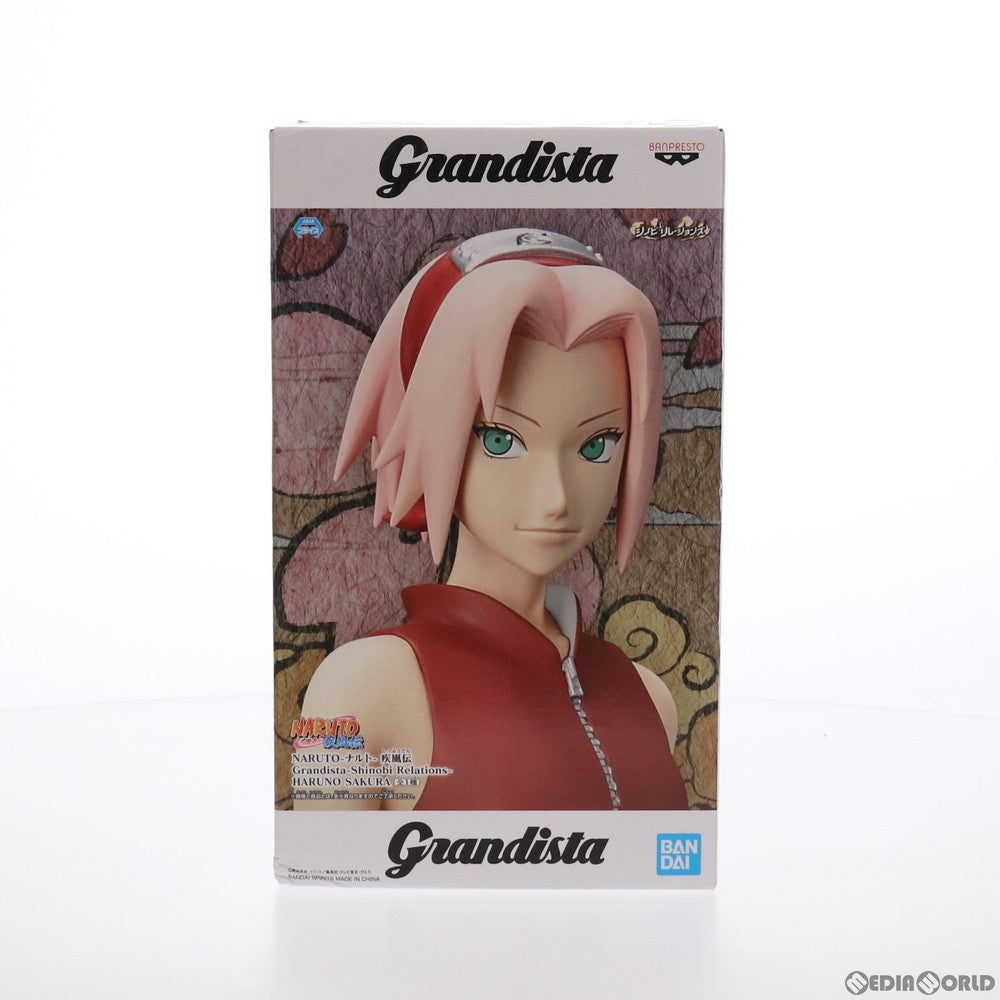 【中古即納】[FIG] 春野サクラ(はるのさくら) NARUTO-ナルト- 疾風伝 Grandista-Shinobi Relations-HARUNO SAKURA フィギュア プライズ(39765) バンプレスト(20191020)