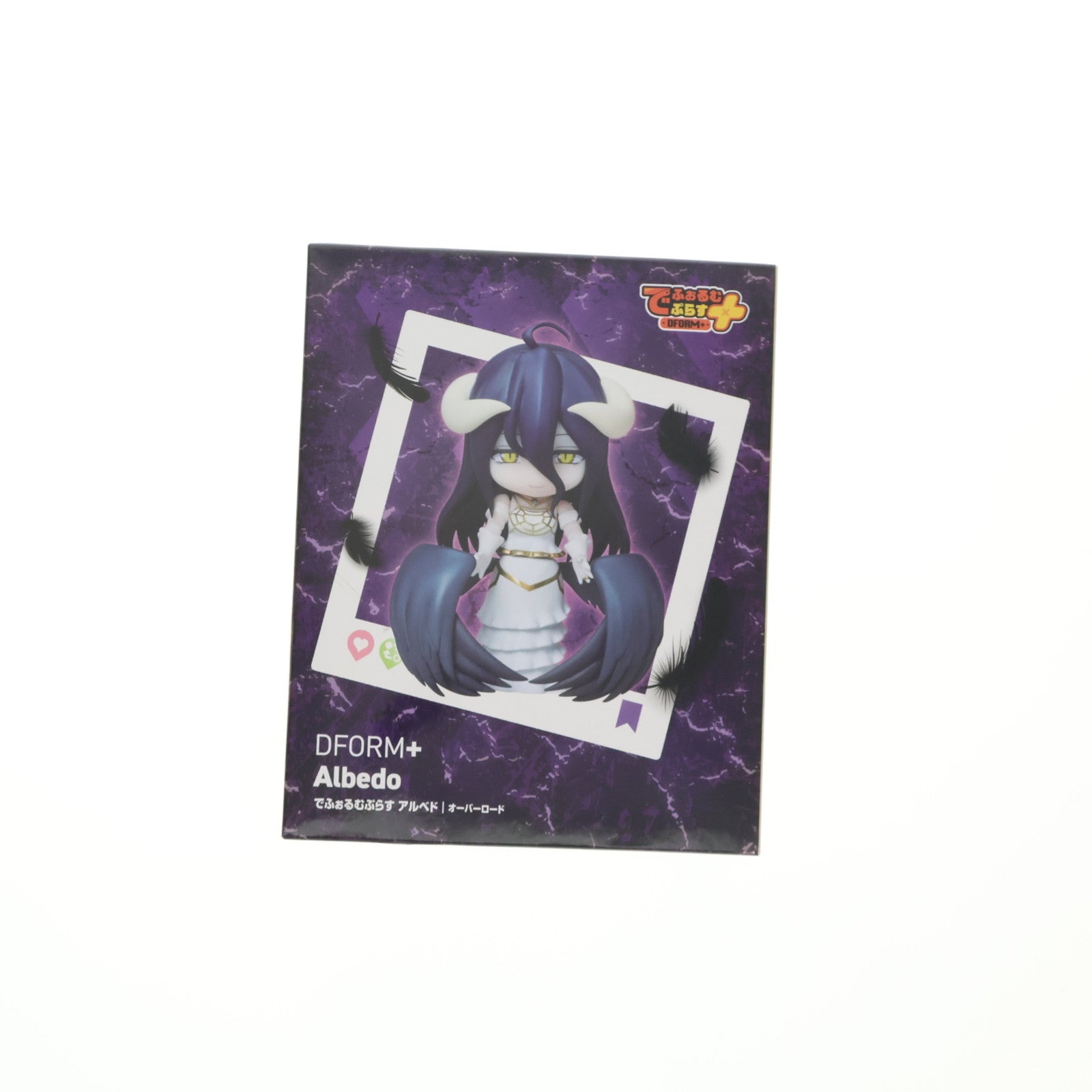 【中古即納】[FIG] でふぉるむぷらす アルベド オーバーロードIV フルアクションデフォルメフィギュア プライズ(ELC000206) エルココ(20250331)