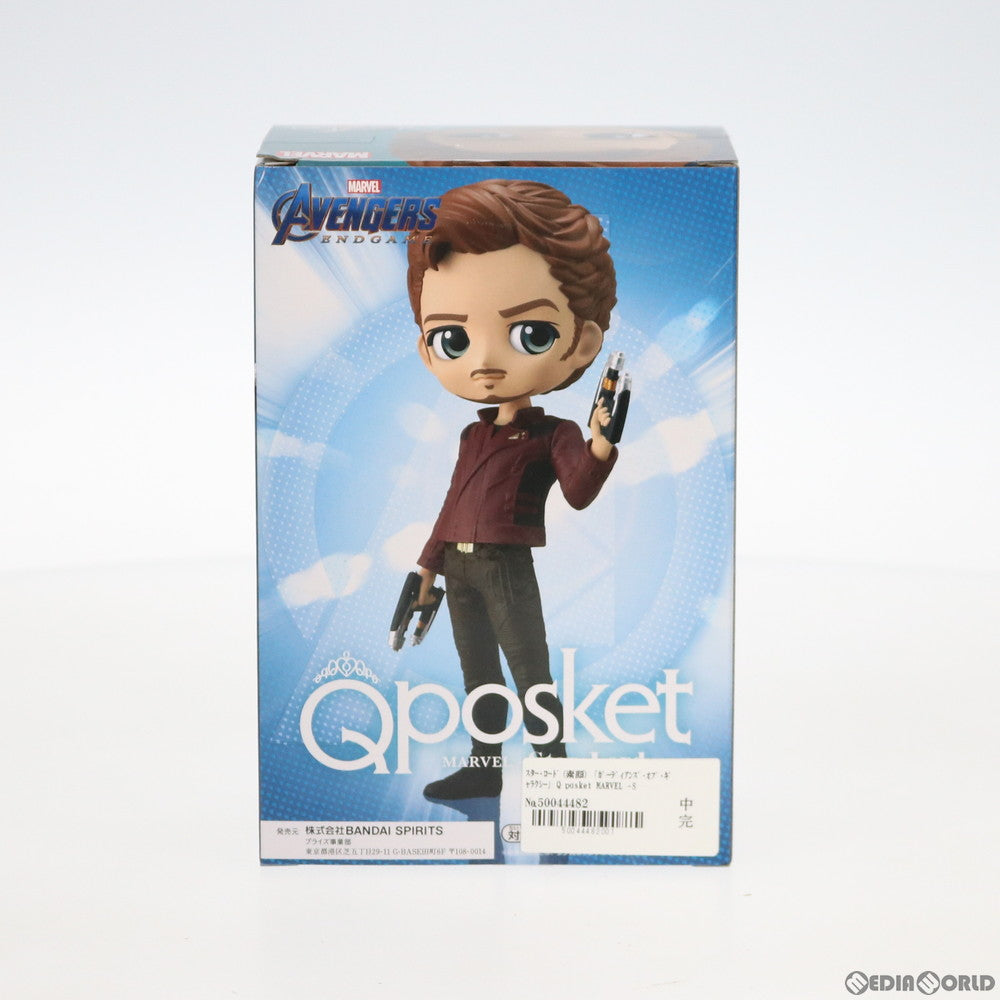 【中古即納】[FIG] スター・ロード(素顔) Q posket MARVEL -Star-Lord- ガーディアンズ・オブ・ギャラクシー フィギュア プライズ(82223) バンプレスト(20200630)