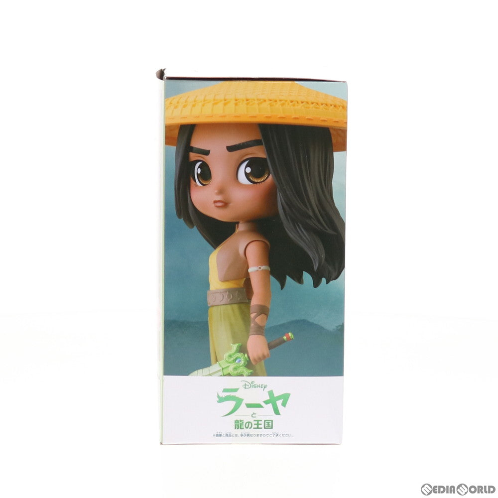 【中古即納】[FIG] ラーヤ(衣装淡) Q posket Disney Characters -Raya- ラーヤと龍の王国 フィギュア プライズ(2529594) バンプレスト(20210410)
