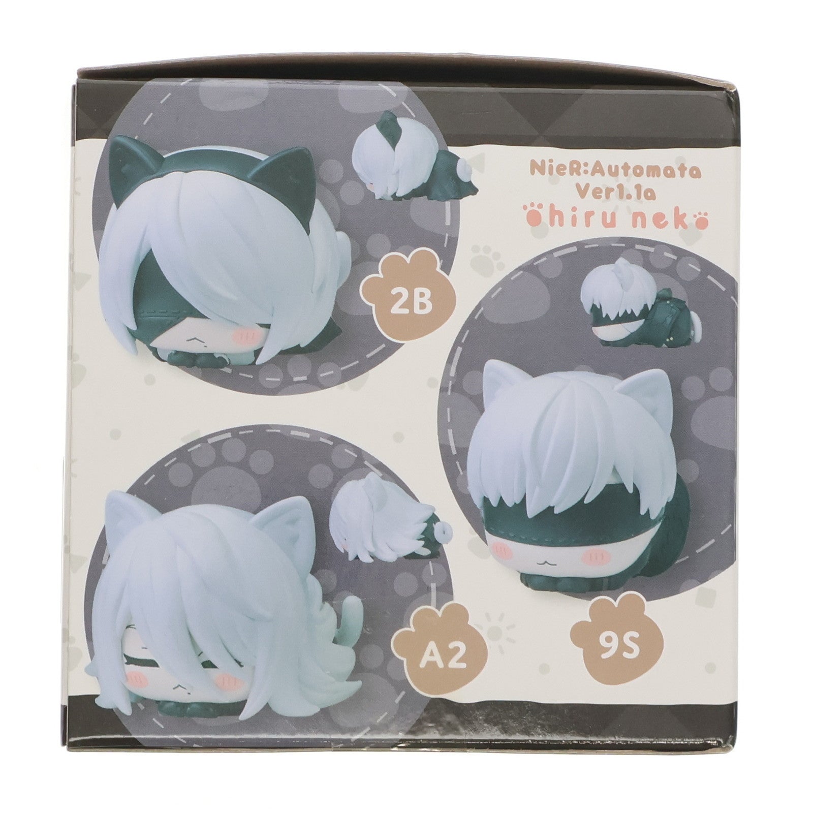 【中古即納】[FIG] 9S NieR:Automata(ニーア オートマタ) Ver1.1a おひるねこミニフィギュア(EX) プライズ(1101596) セガ(20240120)