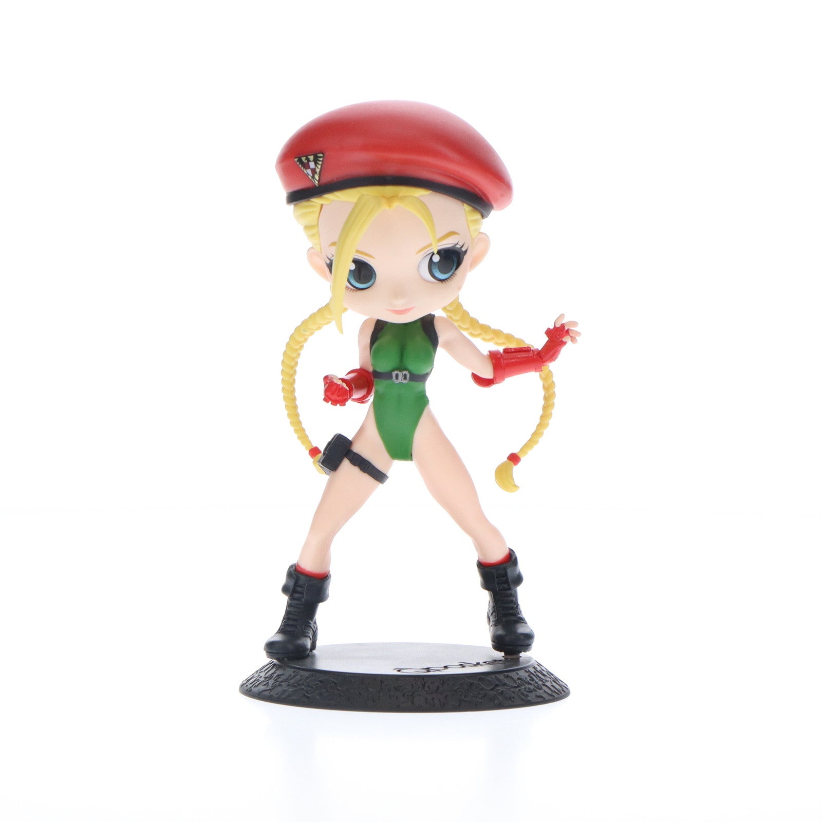 【中古即納】[FIG] キャミィ(A グリーン) Q posket-キャミィ- ストリートファイターシリ-ズ フィギュア プライズ(81960) バンプレスト(20200310)
