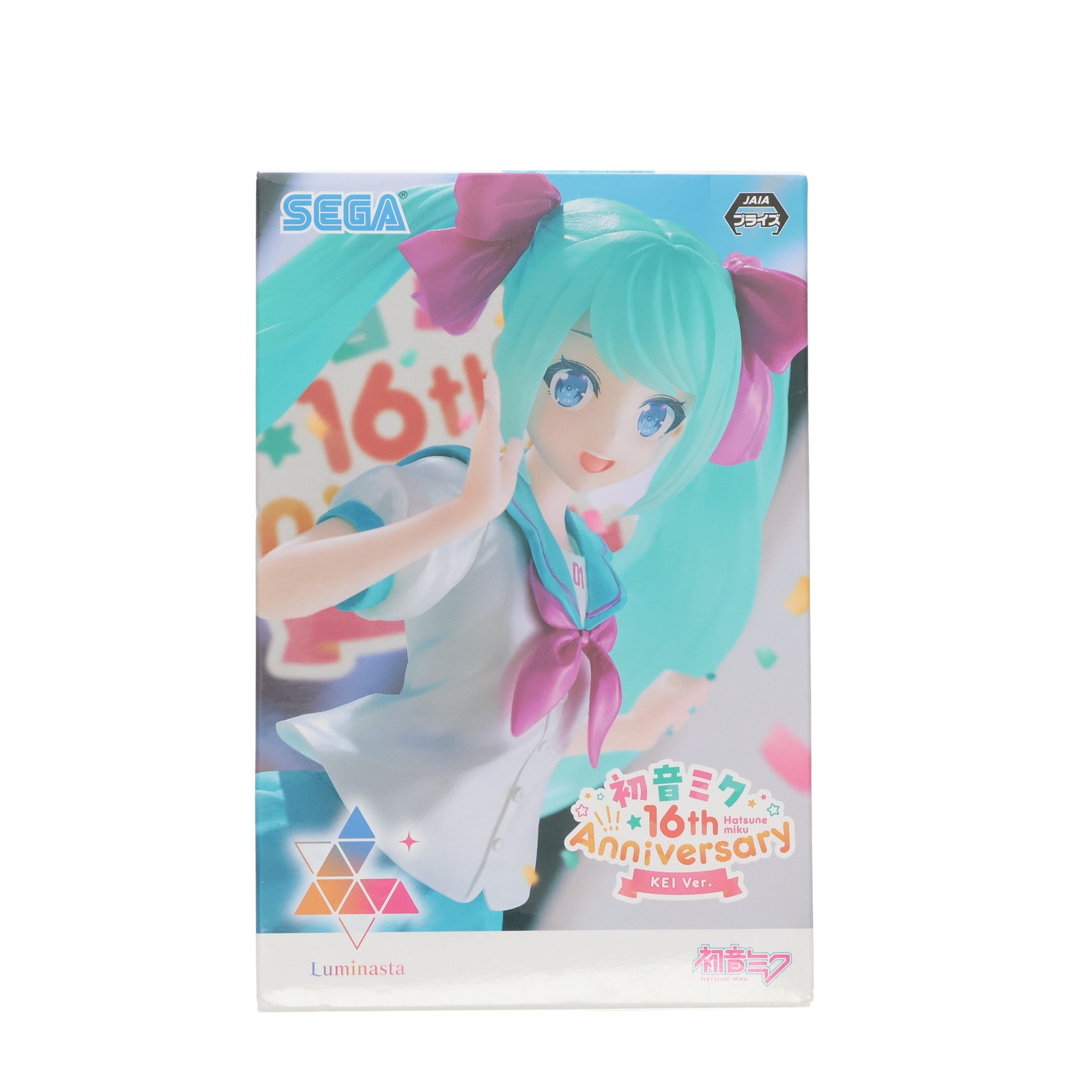 【中古即納】[FIG] 初音ミク 16th Anniversary KEI Ver. 初音ミクシリーズ Luminasta フィギュア プライズ(1103252) セガ(20230831)