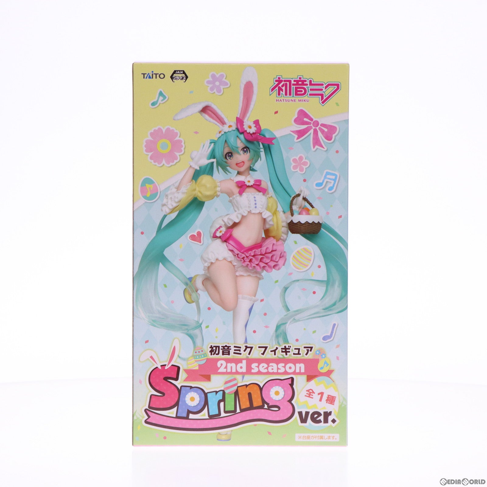 【中古即納】[FIG] 初音ミクフィギュア 2nd season Spring ver. キャラクター・ボーカル・シリーズ01 初音ミク プライズ(451117100) タイトー(20190331)