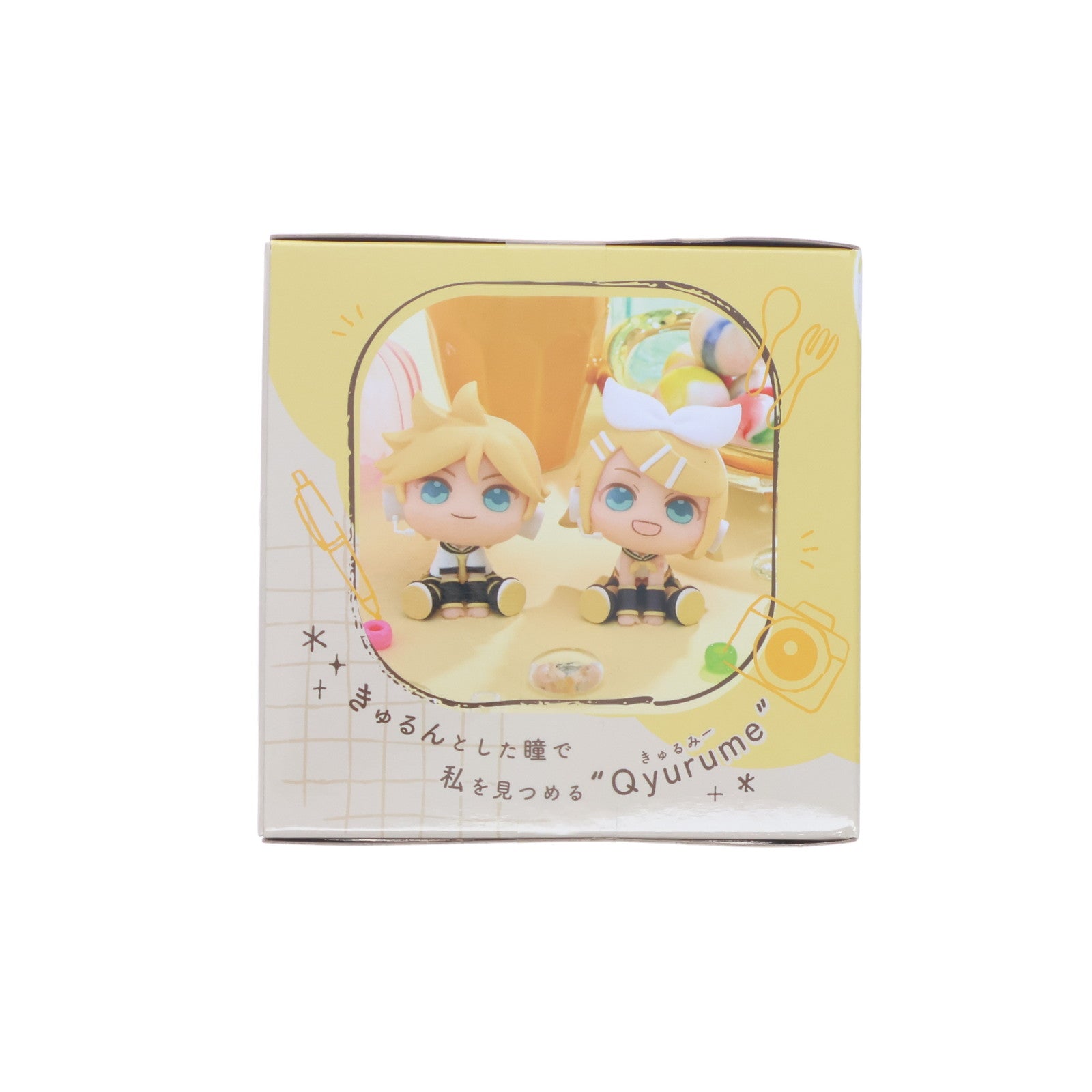 【中古即納】[FIG] 鏡音リン 初音ミクシリーズ きゅるみー ミニフィギュア『鏡音リン&鏡音レン』(EX) プライズ(1108948) セガ(20240430)