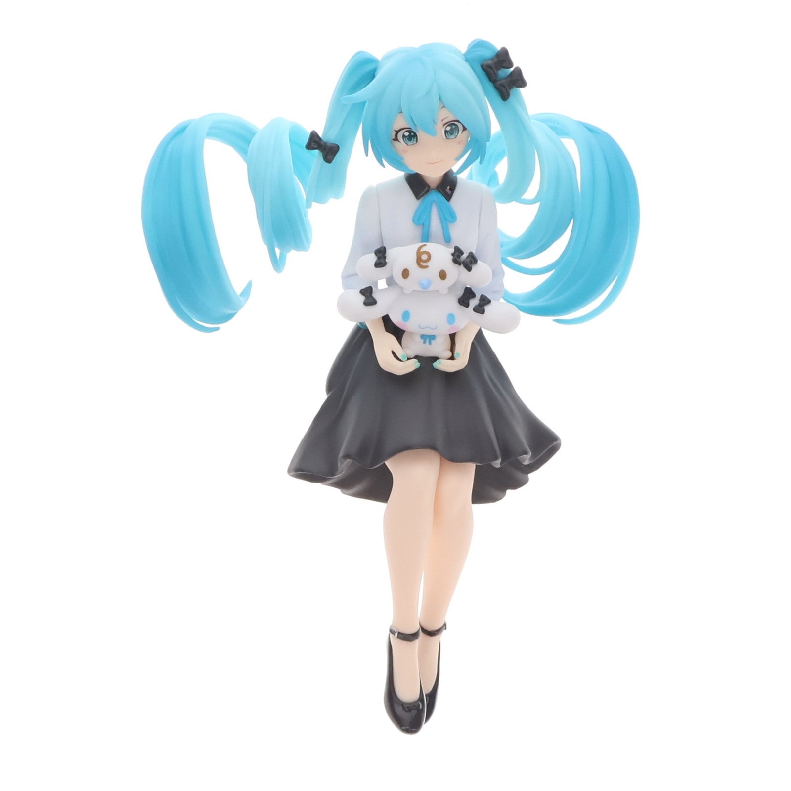 【中古即納】[FIG] 初音ミク×シナモロール 初音ミクシリーズ ちょこのせプレミアムフィギュア『初音ミク×シナモロール』 おすましVer. フィギュア プライズ(1114895) セガ(20241130)