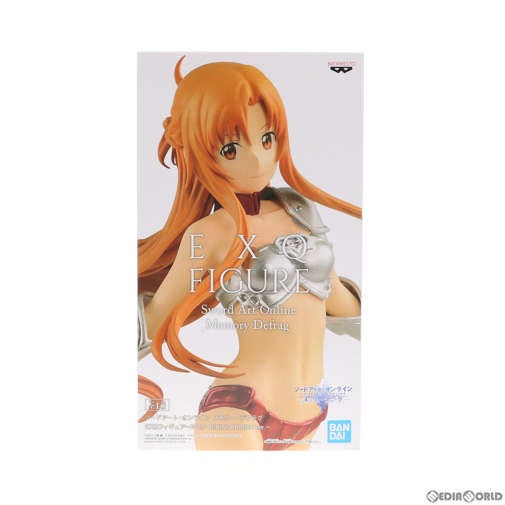 【中古即納】[FIG] アスナ ソードアート・オンライン メモリー・デフラグ EXQフィギュア～アスナ BIKINI ARMOR ver.～ プライズ(39686) バンプレスト(20190930)