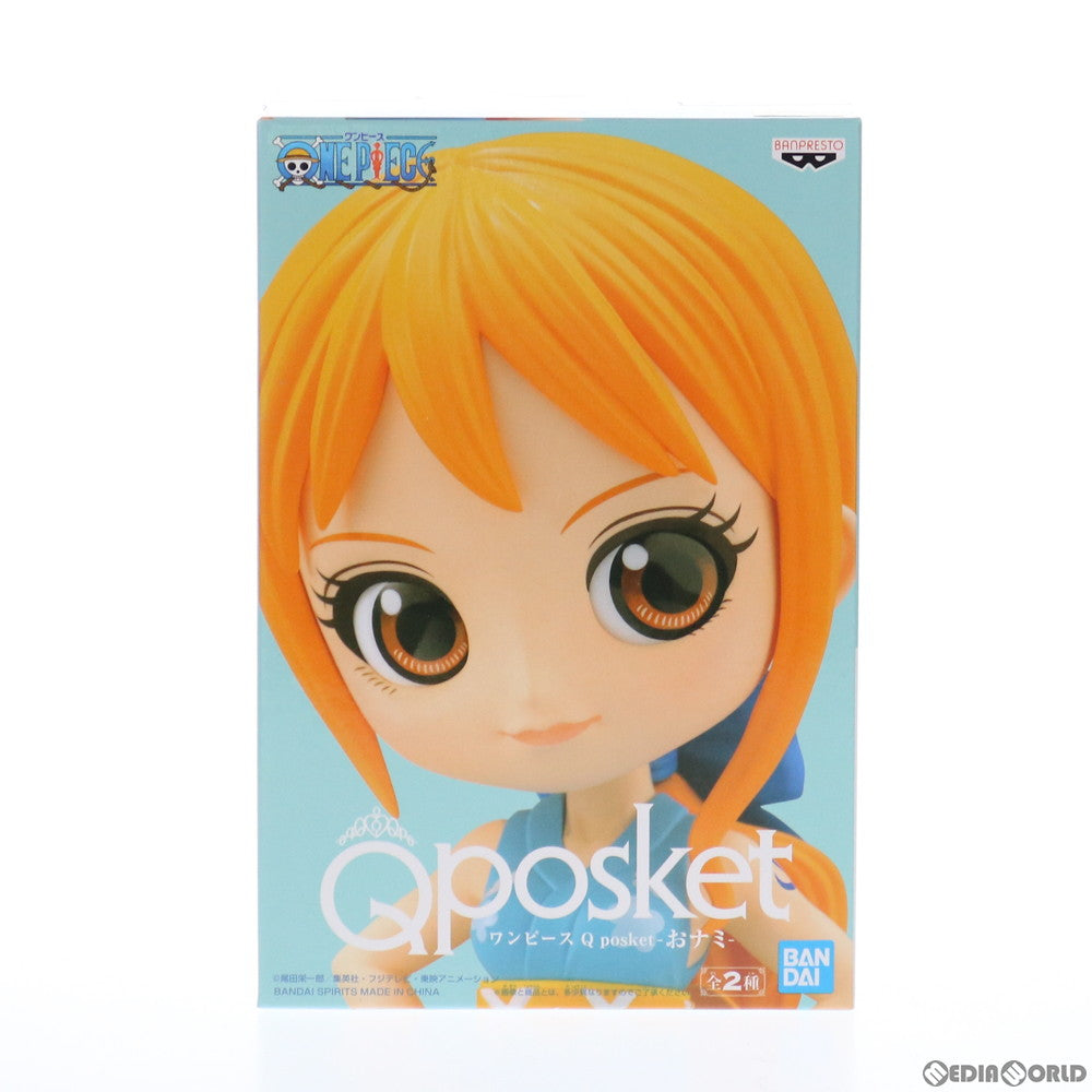【中古即納】[FIG] ナミ (A衣装濃) ワンピース Q posket-おナミ- ONE PIECE フィギュア プライズ(2551182) バンプレスト(20210920)