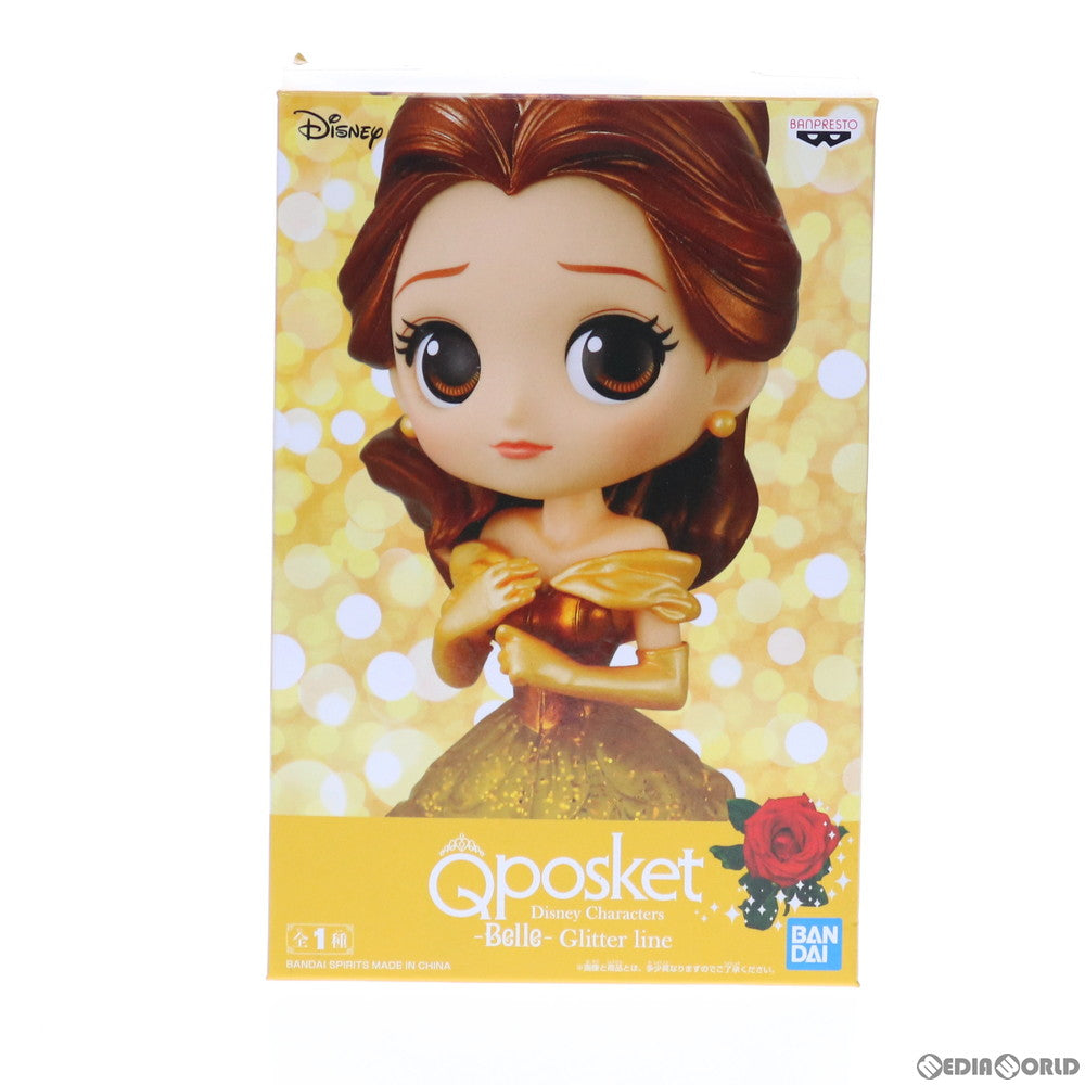 【中古即納】[FIG] ベル Q posket Disney Characters -Belle- Glitter line 美女と野獣 フィギュア プライズ(82581) バンプレスト(20210320)