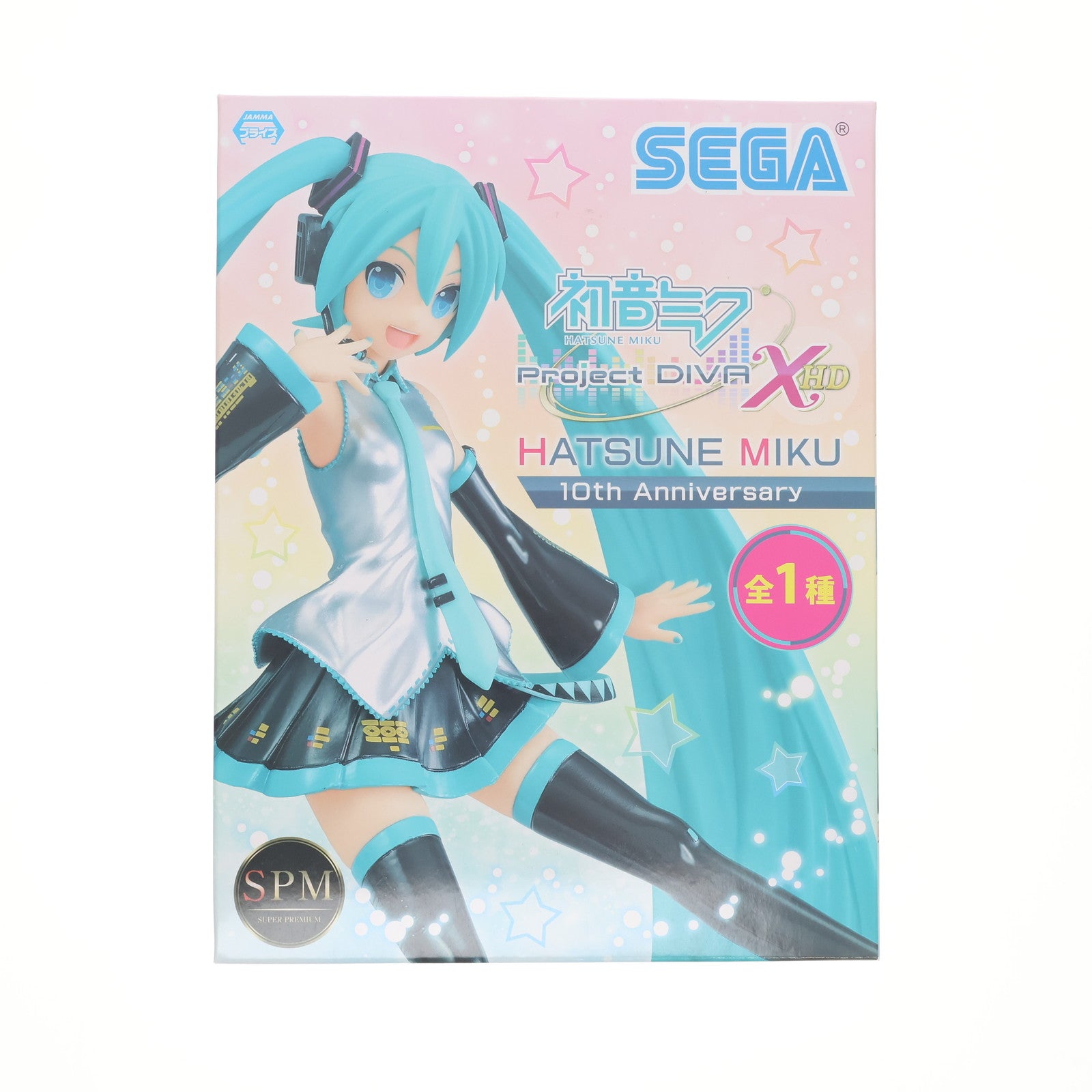 【中古即納】[FIG] 初音ミク 10th Anniversary 初音ミク-Project DIVA-X HD スーパープレミアムフィギュア プライズ(1022542) セガ(20170810)