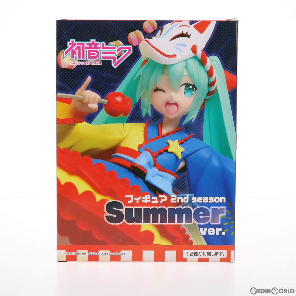 【中古即納】[FIG] 初音ミク フィギュア 2nd season Summer ver. キャラクター・ボーカル・シリーズ01 初音ミク プライズ(451135900) タイトー(20190630)