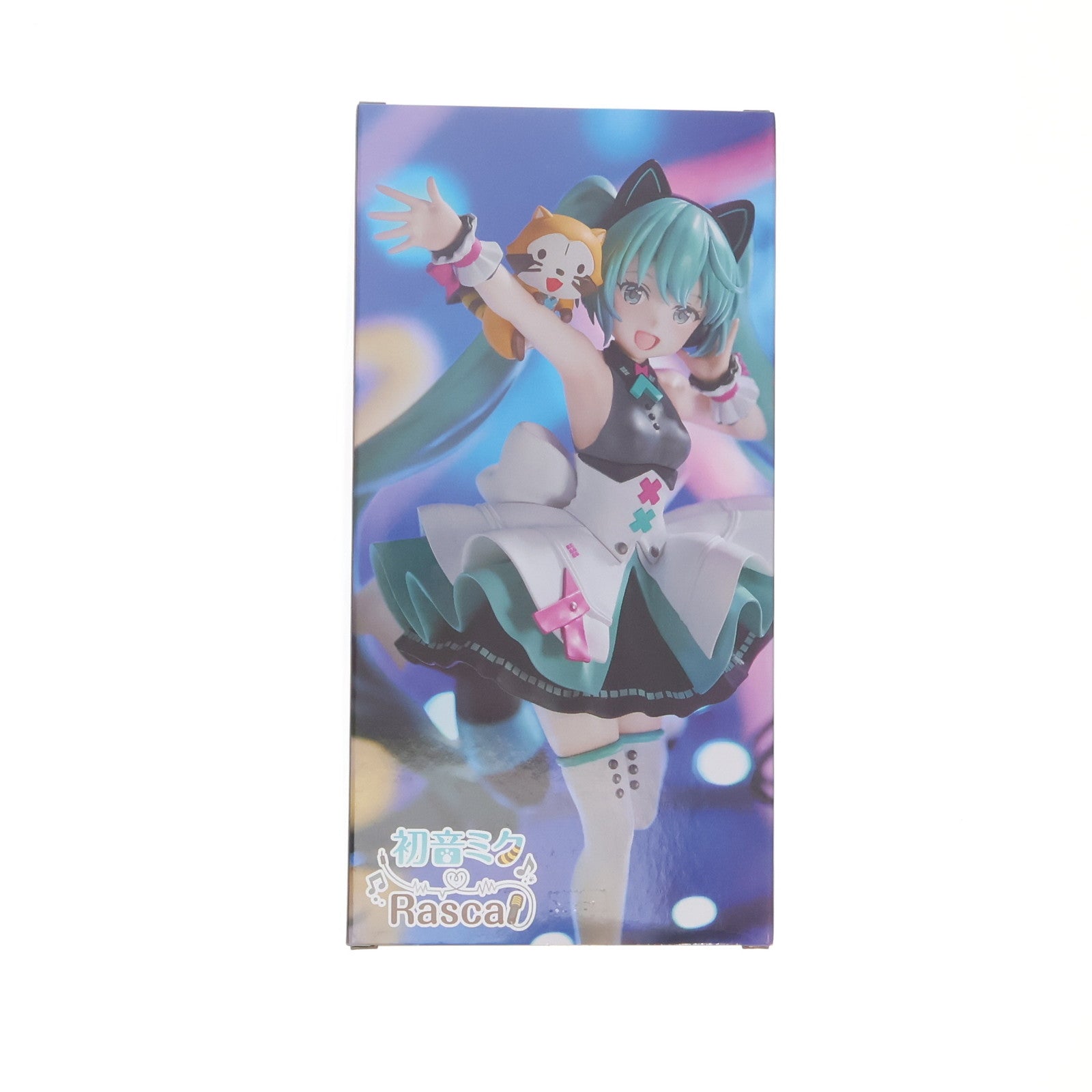 【中古即納】[FIG] 初音ミク&ラスカル 初音ミク×ラスカル Exc∞d Creative Figure-サイバーフューチャー- フィギュア プライズ(AMU-PRZ16600) フリュー(20230831)