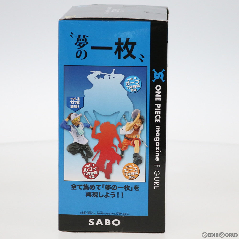 【中古即納】[FIG] サボ ワンピース ONE PIECE magazine FIGURE～夢の一枚#1～vol.2 フィギュア プライズ(82097) バンプレスト(20200531)