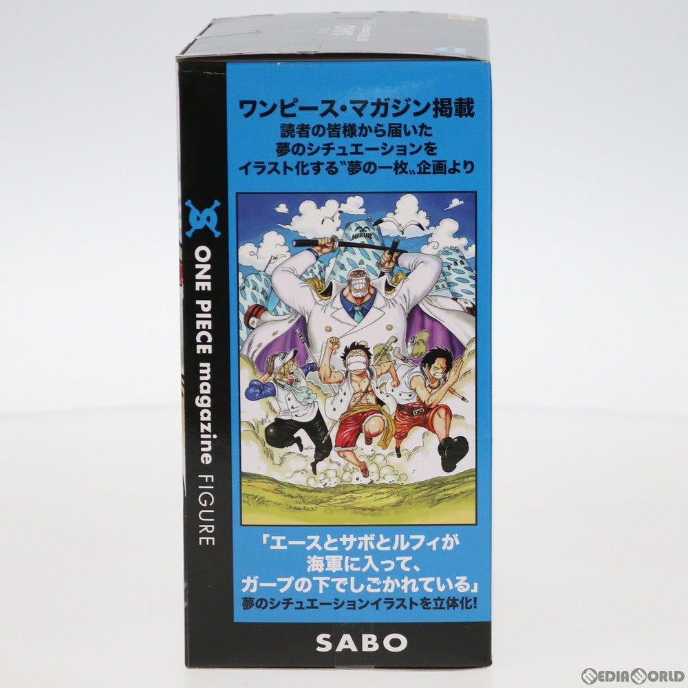 【中古即納】[FIG] サボ ワンピース ONE PIECE magazine FIGURE～夢の一枚#1～vol.2 フィギュア プライズ(82097) バンプレスト(20200531)