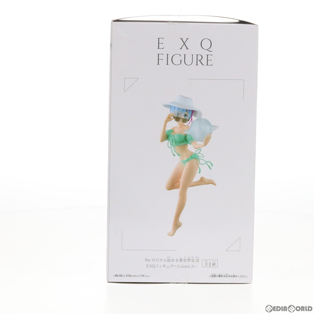 【中古即納】[FIG] レム EXQフィギュア～レムvol.3～ Re:ゼロから始める異世界生活 プライズ(39597) バンプレスト(20190810)