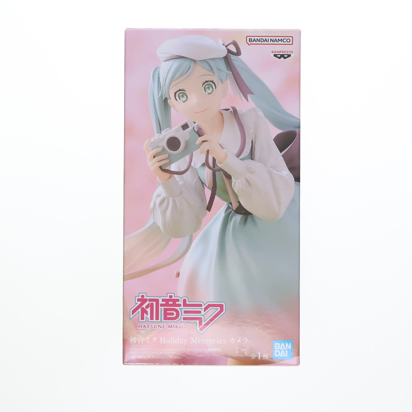 【中古即納】[FIG] 初音ミク キャラクター・ボーカル・シリーズ01 初音ミク HATSUNE MIKU Holiday Memories-カメラ- フィギュア プライズ(2744262) バンプレスト(20250331)