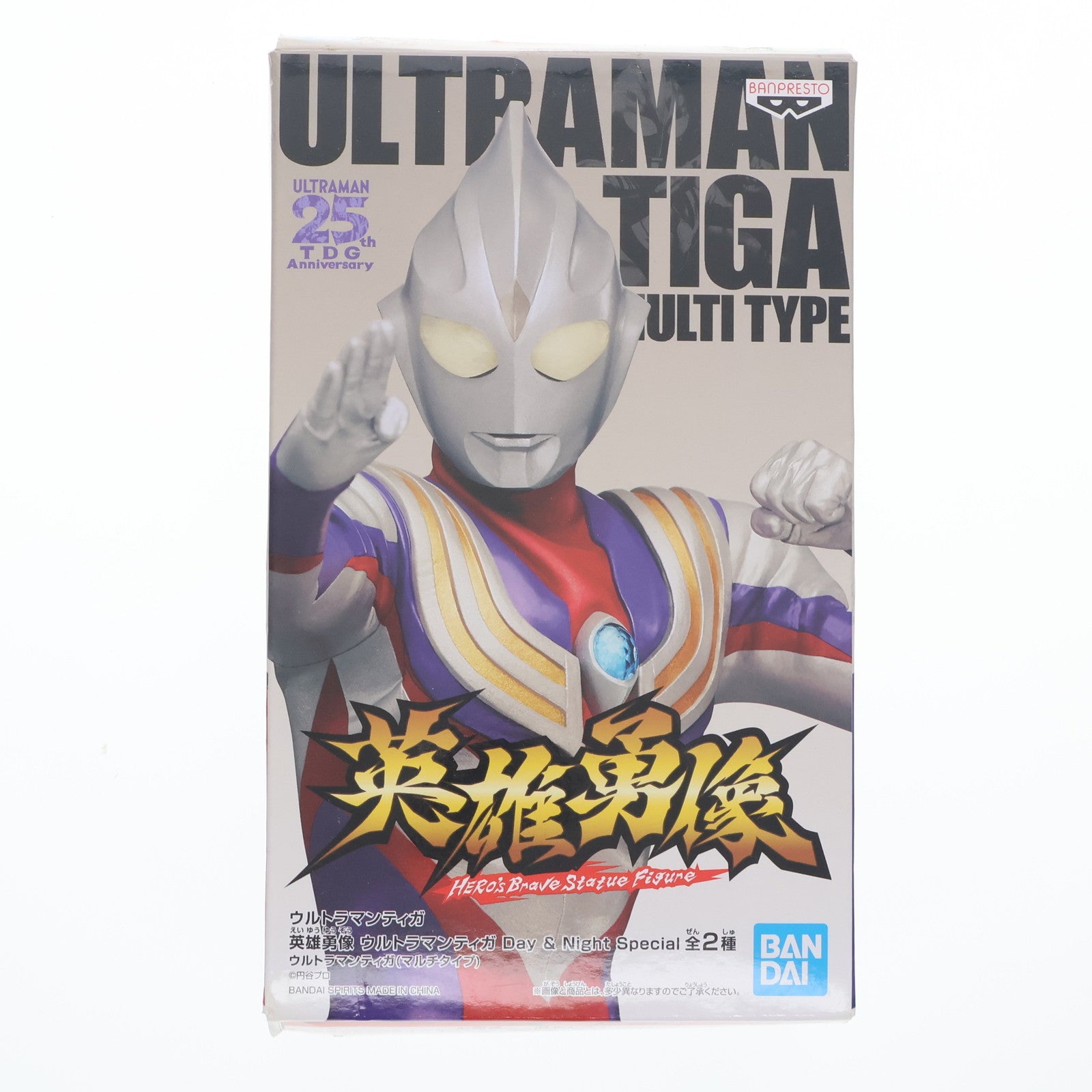 【中古即納】[FIG] 英雄勇像 ウルトラマンティガ フィギュア プライズ(82356/2587440) バンプレスト(20200831)