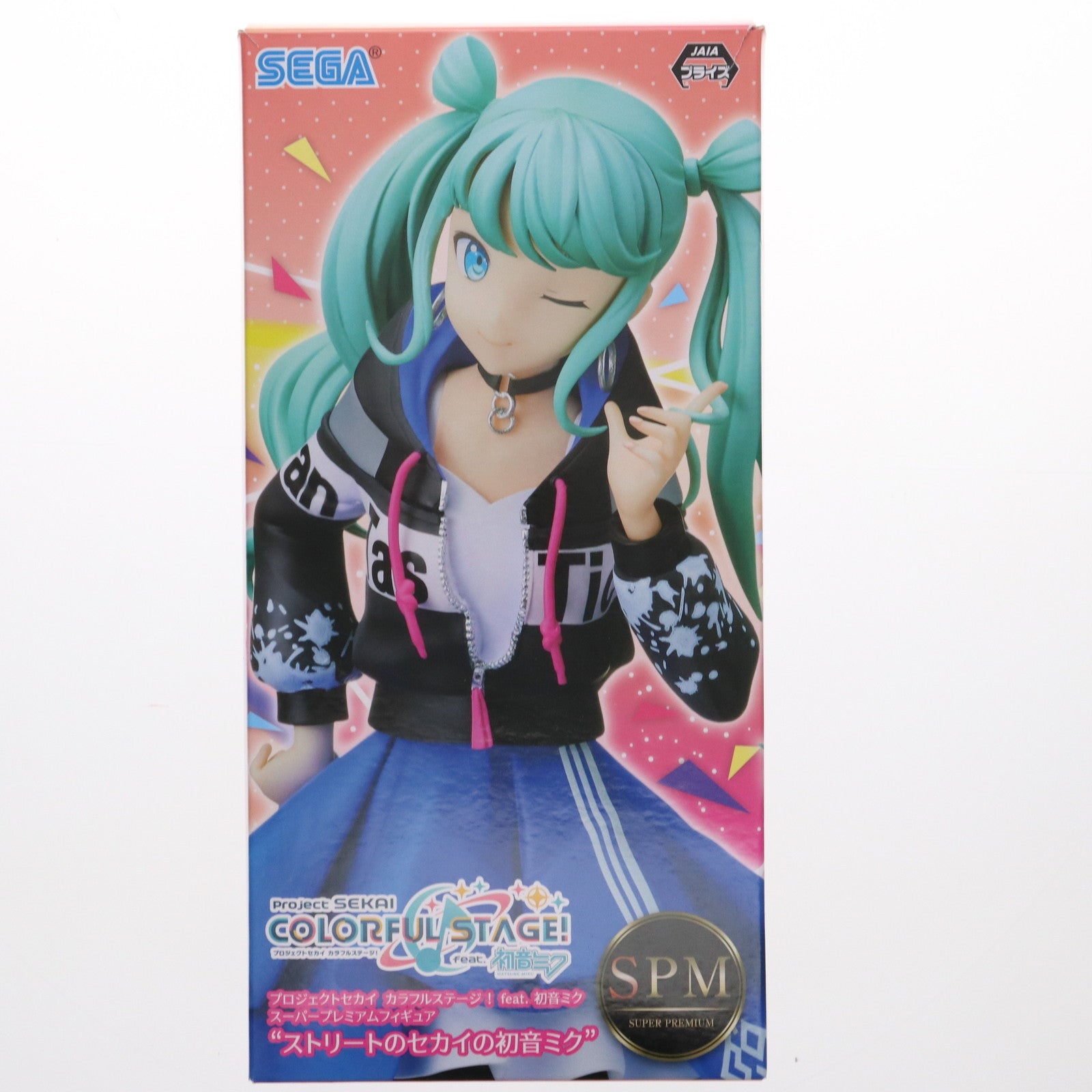 【中古即納】[FIG] ストリートのセカイの初音ミク プロジェクトセカイ カラフルステージ! feat.初音ミク スーパープレミアムフィギュア『ストリートのセカイの初音ミク』 プライズ(1056128) セガ(20220228)