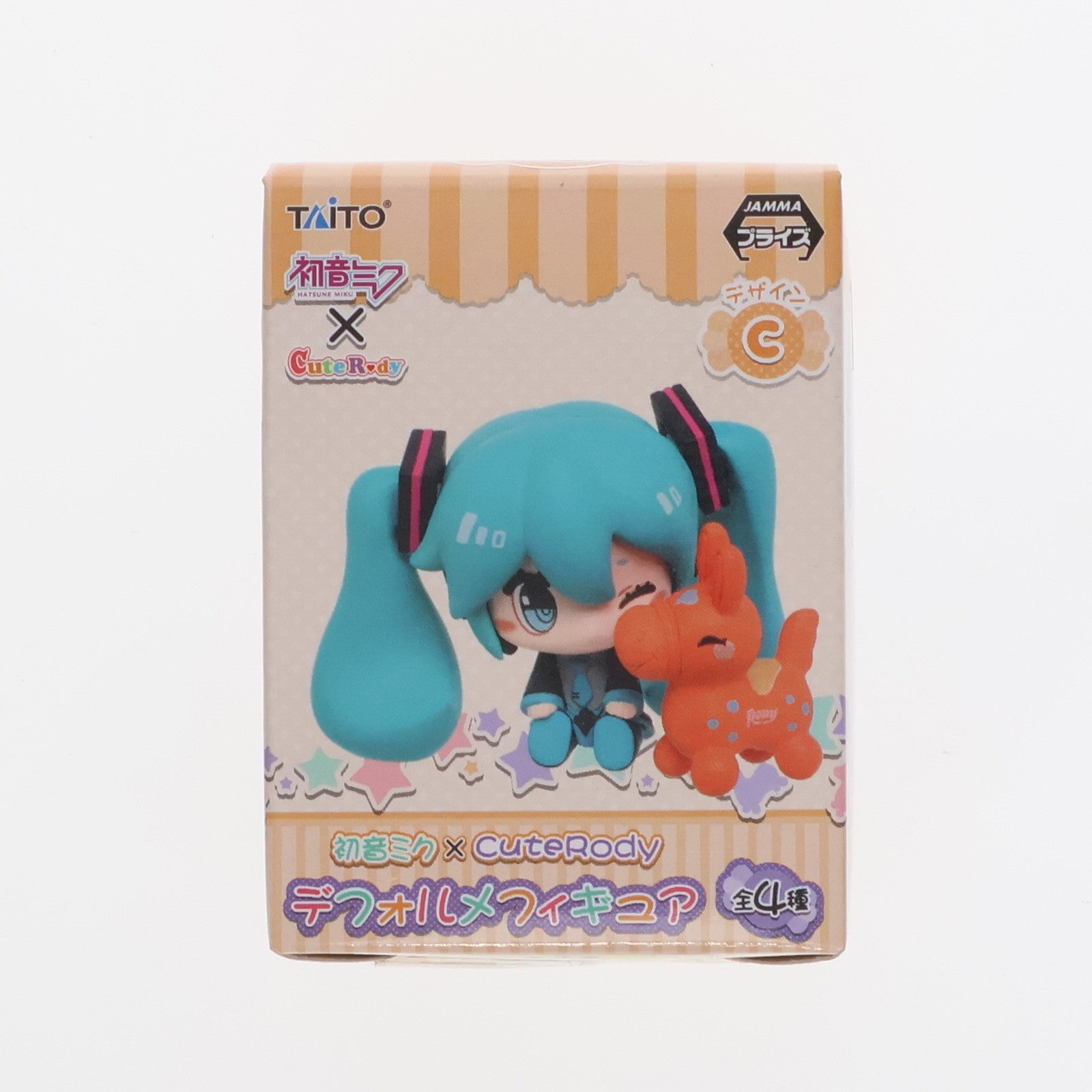 【中古即納】[FIG] C.初音ミク&RODY(ロディ)(オレンジ) 初音ミク×Cute Rody デフォルメフィギュア プライズ タイトー(20140415)
