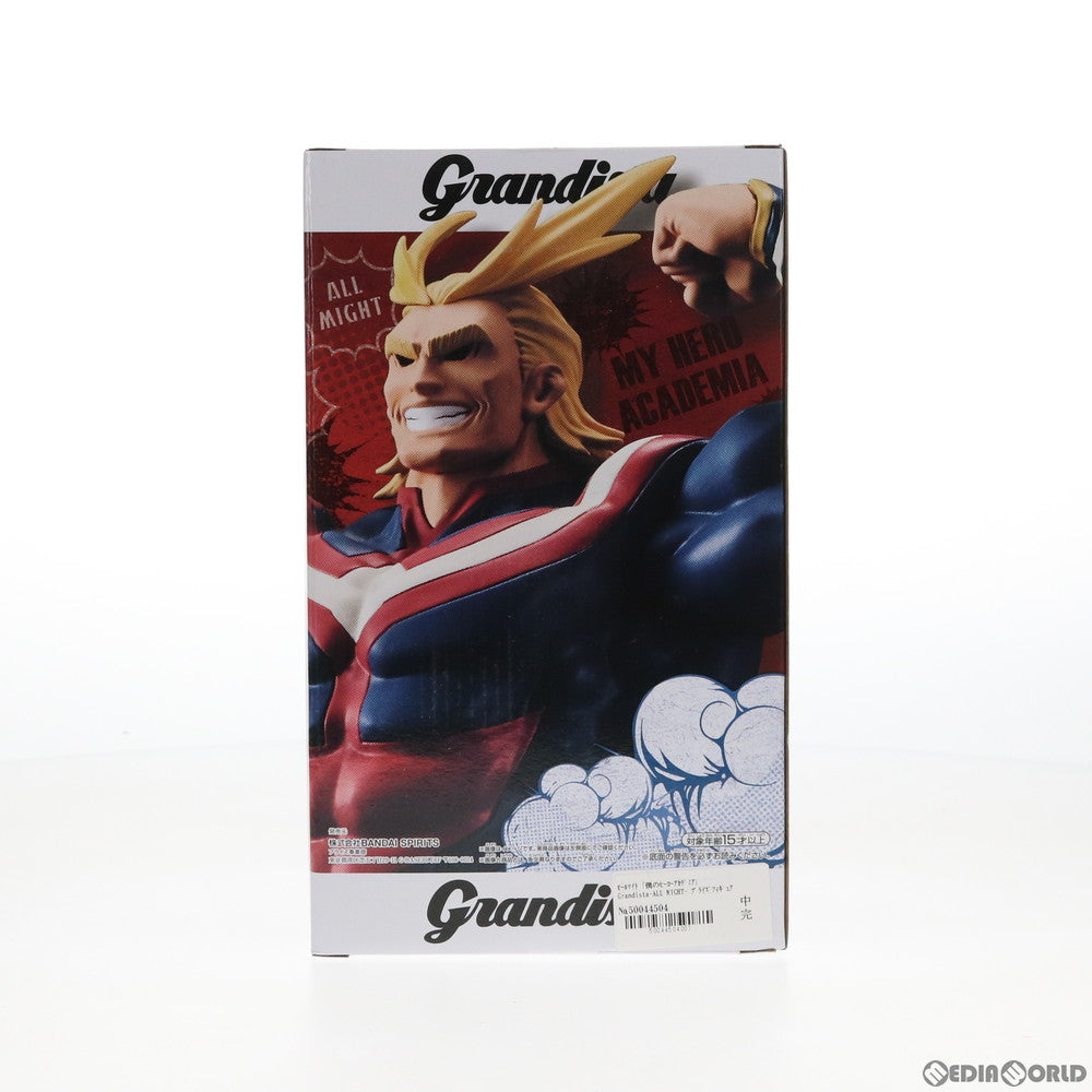 【中古即納】[FIG] オールマイト 僕のヒーローアカデミア Grandista-ALL MIGHT- フィギュア プライズ(82249) バンプレスト(20200720)