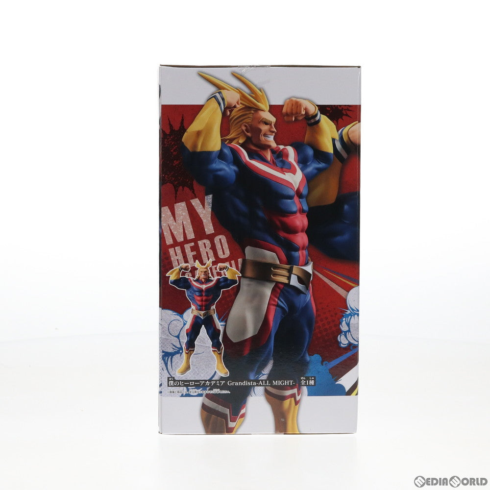 【中古即納】[FIG] オールマイト 僕のヒーローアカデミア Grandista-ALL MIGHT- フィギュア プライズ(82249) バンプレスト(20200720)