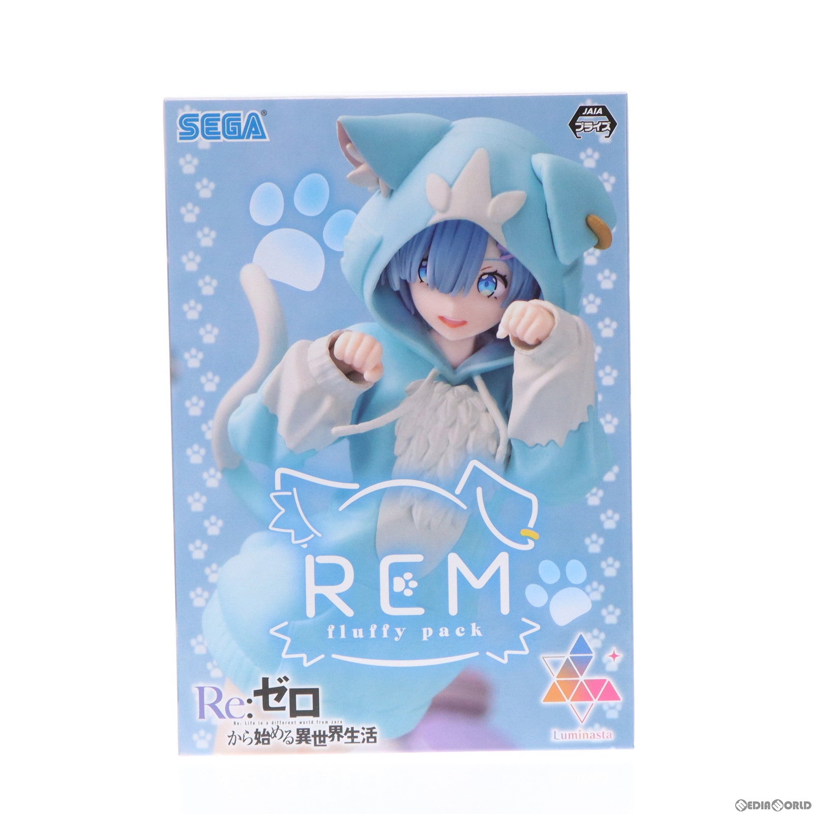 【中古即納】[FIG] レム Re:ゼロから始める異世界生活 Luminasta『レム』-もふもふパック- フィギュア プライズ(1104410) セガ(20231120)