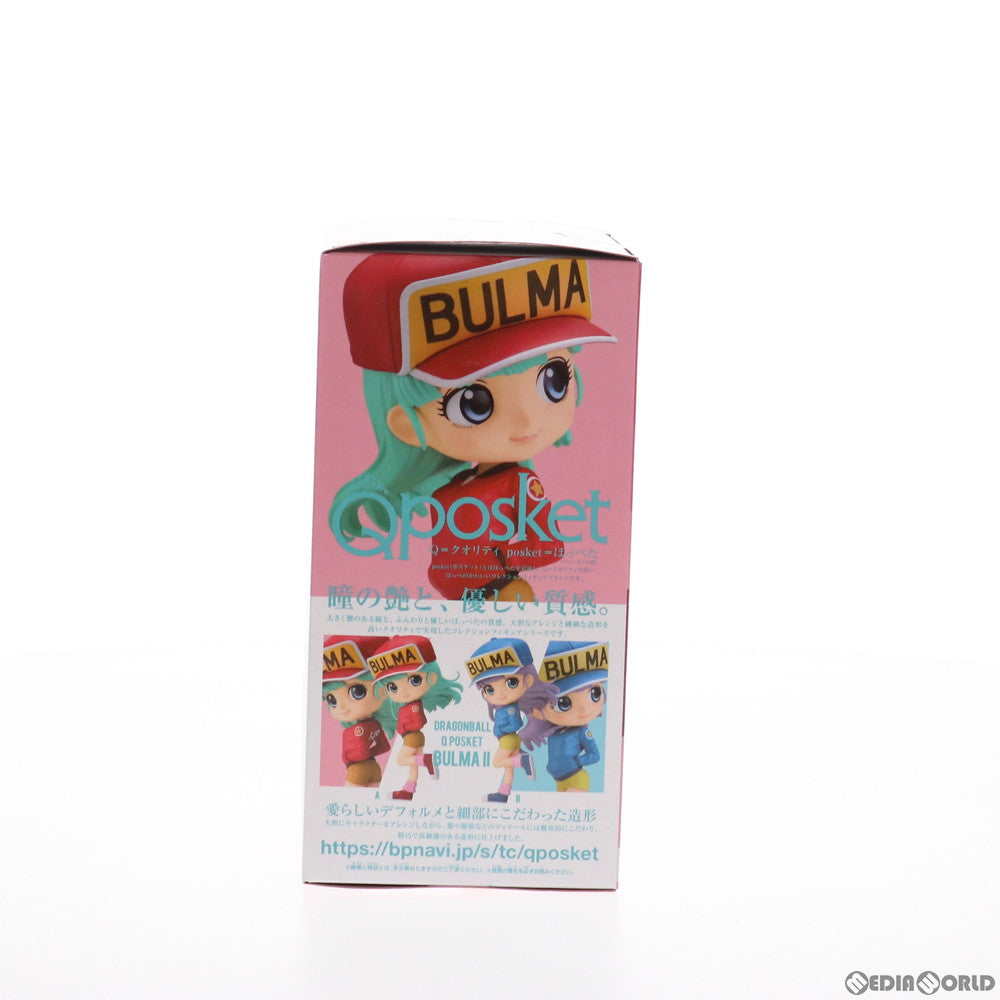 【中古即納】[FIG] ブルマ(Aレッド) ドラゴンボール Q posket-BULMA-II DRAGON BALL フィギュア プライズ(2496300) バンプレスト(20210731)