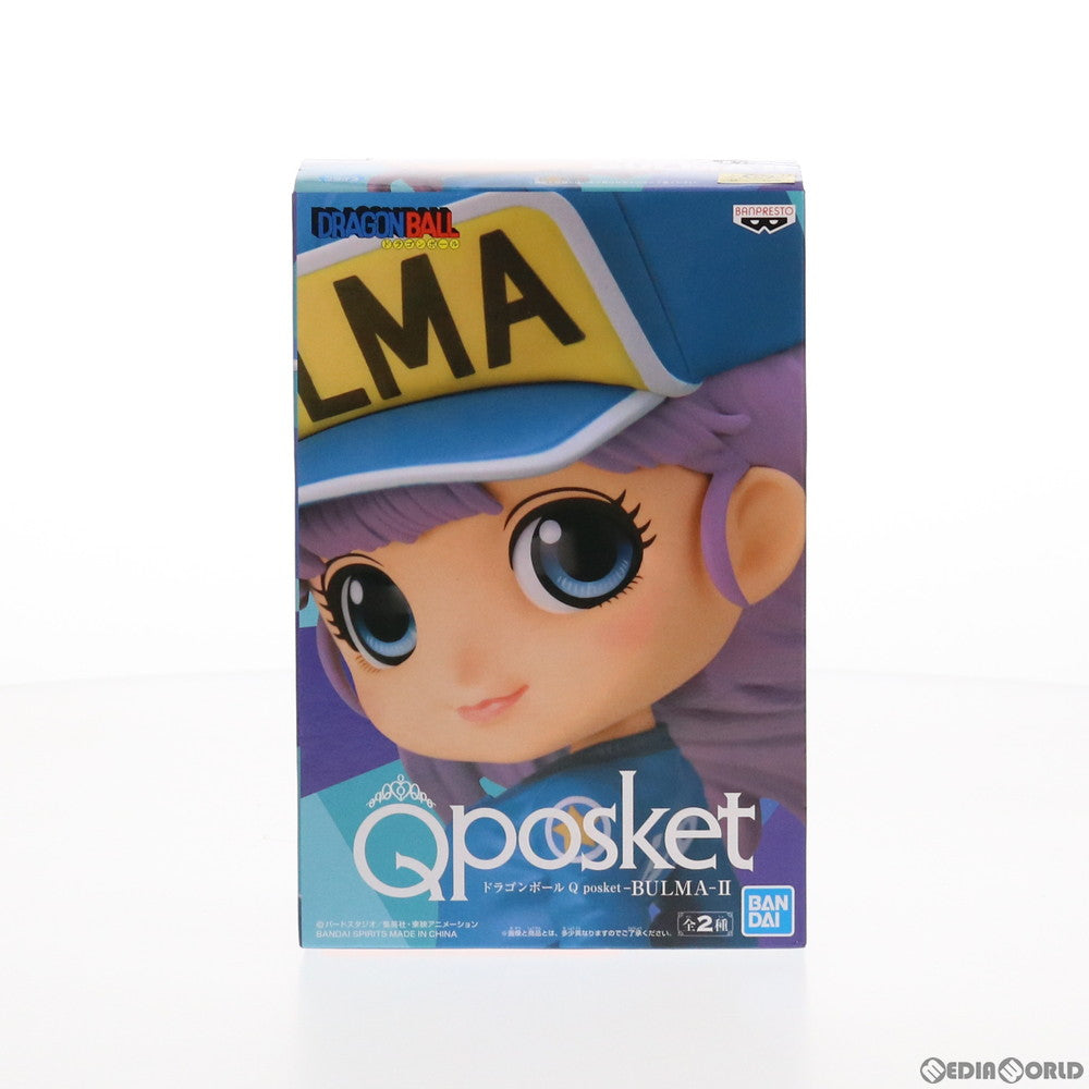 【中古即納】[FIG] ブルマ B(ブルー) ドラゴンボール Q posket-BULMA-II DRAGON BALL フィギュア プライズ(2496300) バンプレスト(20210731)