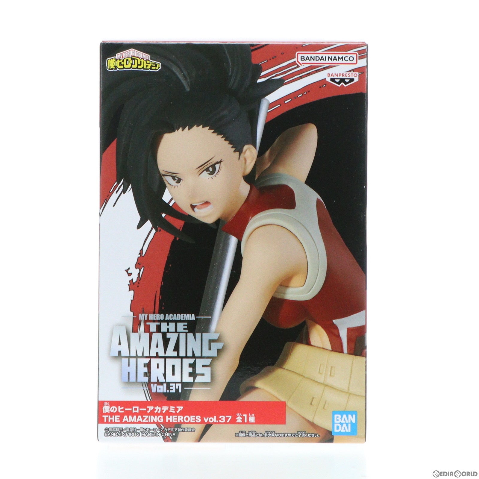 【中古即納】[FIG] 八百万百(やおよろずもも) 僕のヒーローアカデミア THE AMAZING HEROES vol.37フィギュア プライズ(2650324) バンプレスト(20230930)