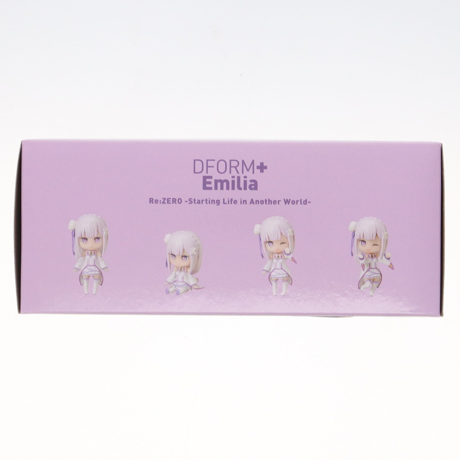 【中古即納】[FIG] でふぉるむぷらす エミリア Re:ゼロから始める異世界生活 フルアクションデフォルメフィギュア プライズ エルココ(20240620)