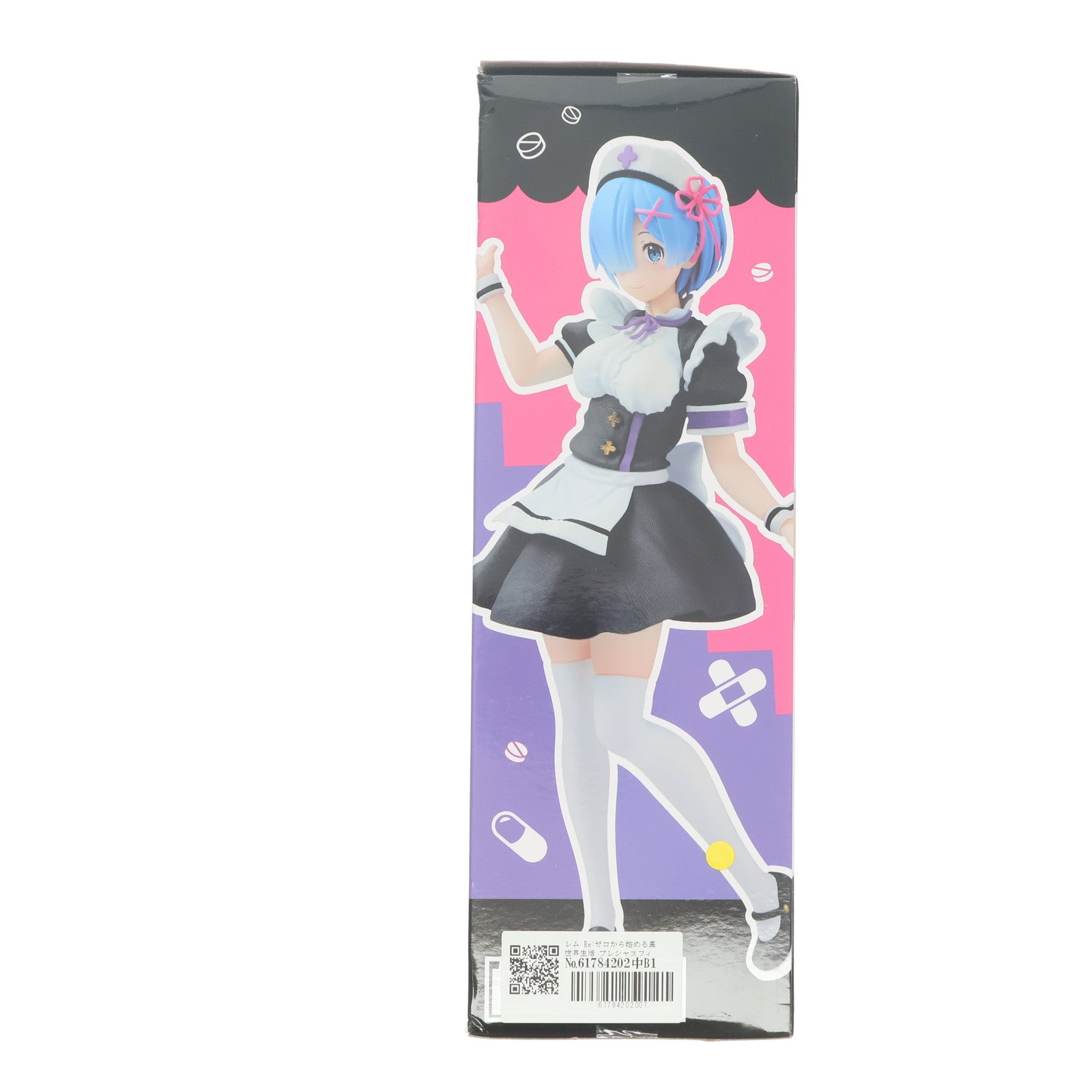 【中古即納】[FIG] レム Re:ゼロから始める異世界生活 プレシャスフィギュア レム～ナースメイドver.～Renewal プライズ(451729200) タイトー(20240420)