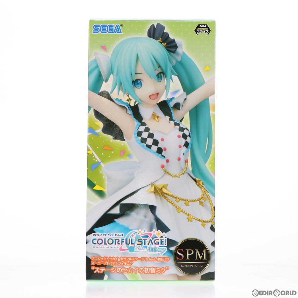【中古即納】[FIG] ステージのセカイの初音ミク プロジェクトセカイ カラフルステージ! feat.初音ミク スーパープレミアムフィギュア プライズ(1056123) セガ(20220120)