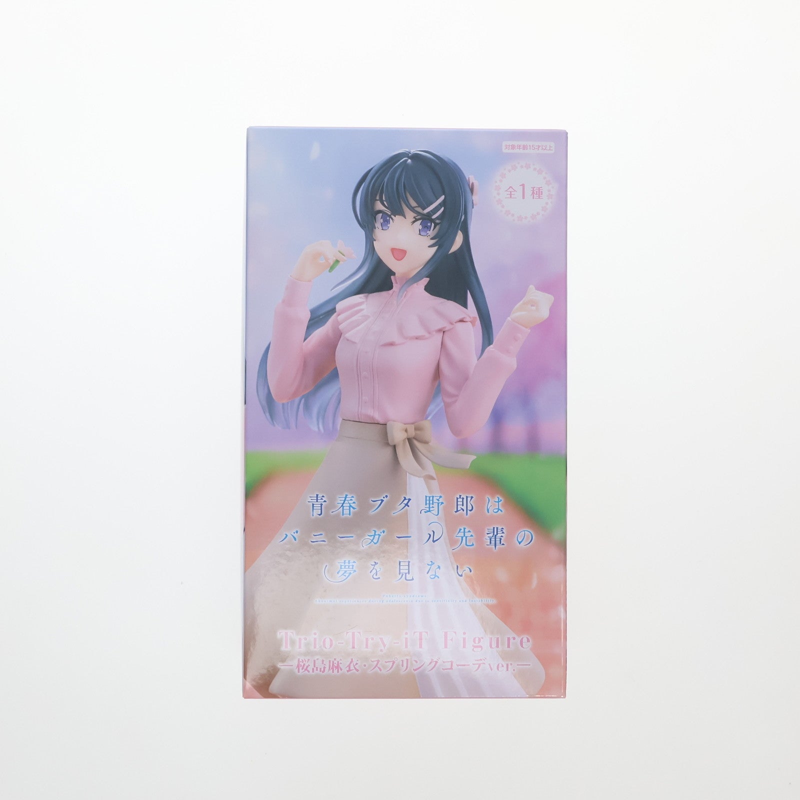 【中古即納】[FIG] 桜島麻衣(さくらじままい) 青春ブタ野郎はバニーガール先輩の夢を見ない Trio-Try-iT Figure-桜島麻衣・スプリングコーデver.- フィギュア プライズ(AMU-PRZ18166) フリュー(20250328)