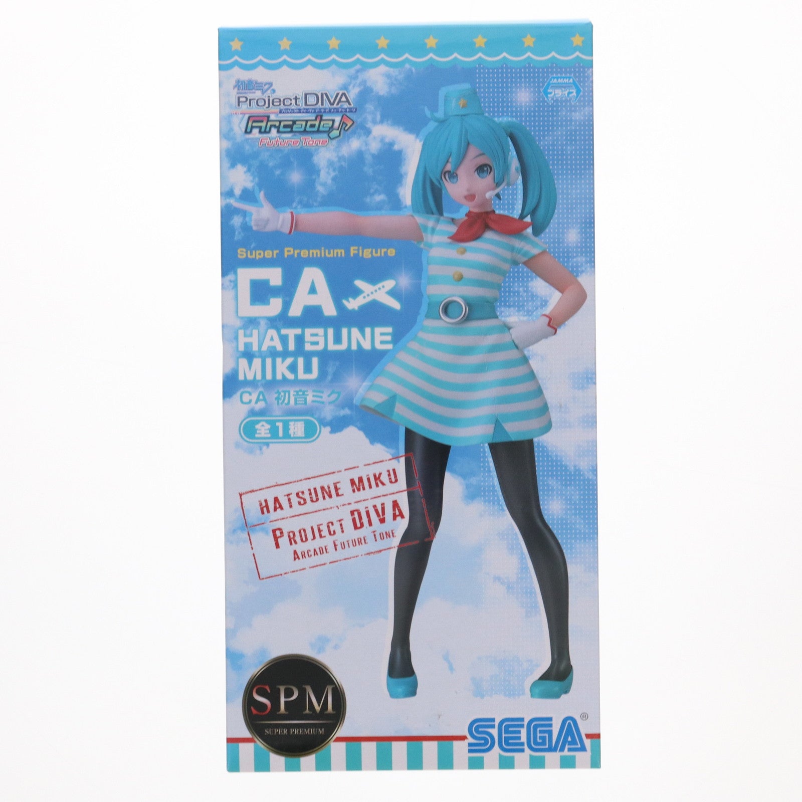 【中古即納】[FIG] CA 初音ミク 初音ミク Project DIVA Arcade Future Tone スーパープレミアムフィギュア プライズ(1025713) セガ(20180430)