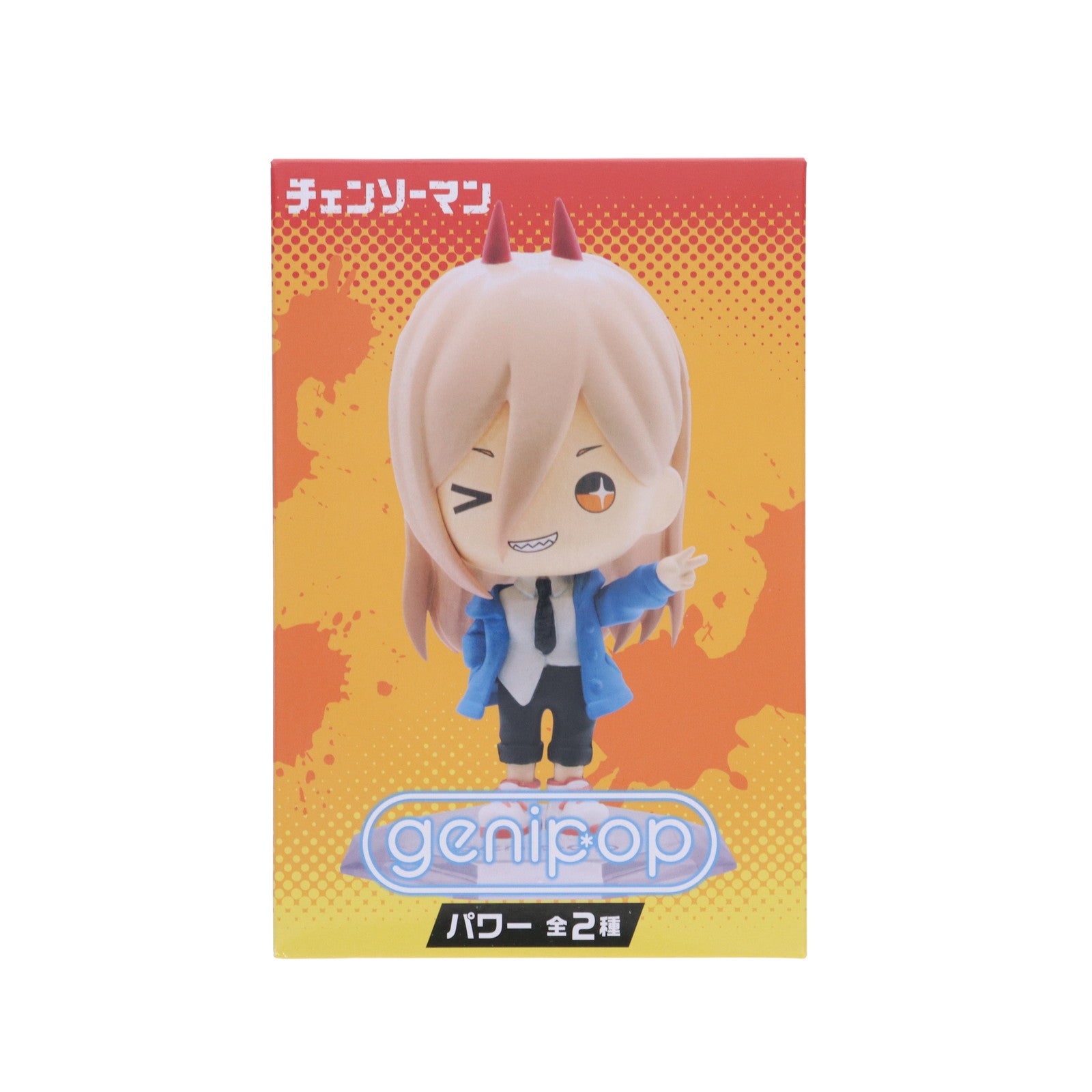 【中古即納】[FIG] パワー(ウィンクver.) チェンソーマン genipop フィギュア プライズ ブシロードクリエイティブ(20240731)