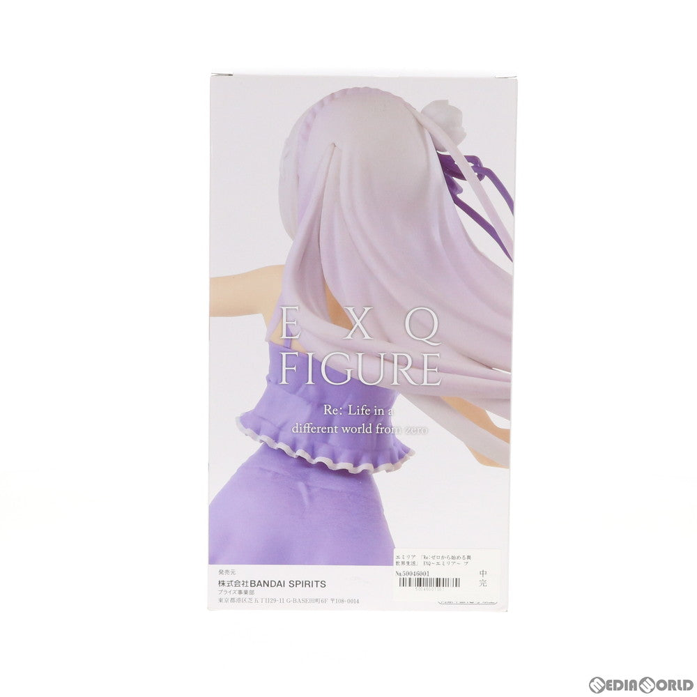 【中古即納】[FIG] エミリア Re:ゼロから始める異世界生活 EXQフィギュア プライズ(39989) バンプレスト(20191231)