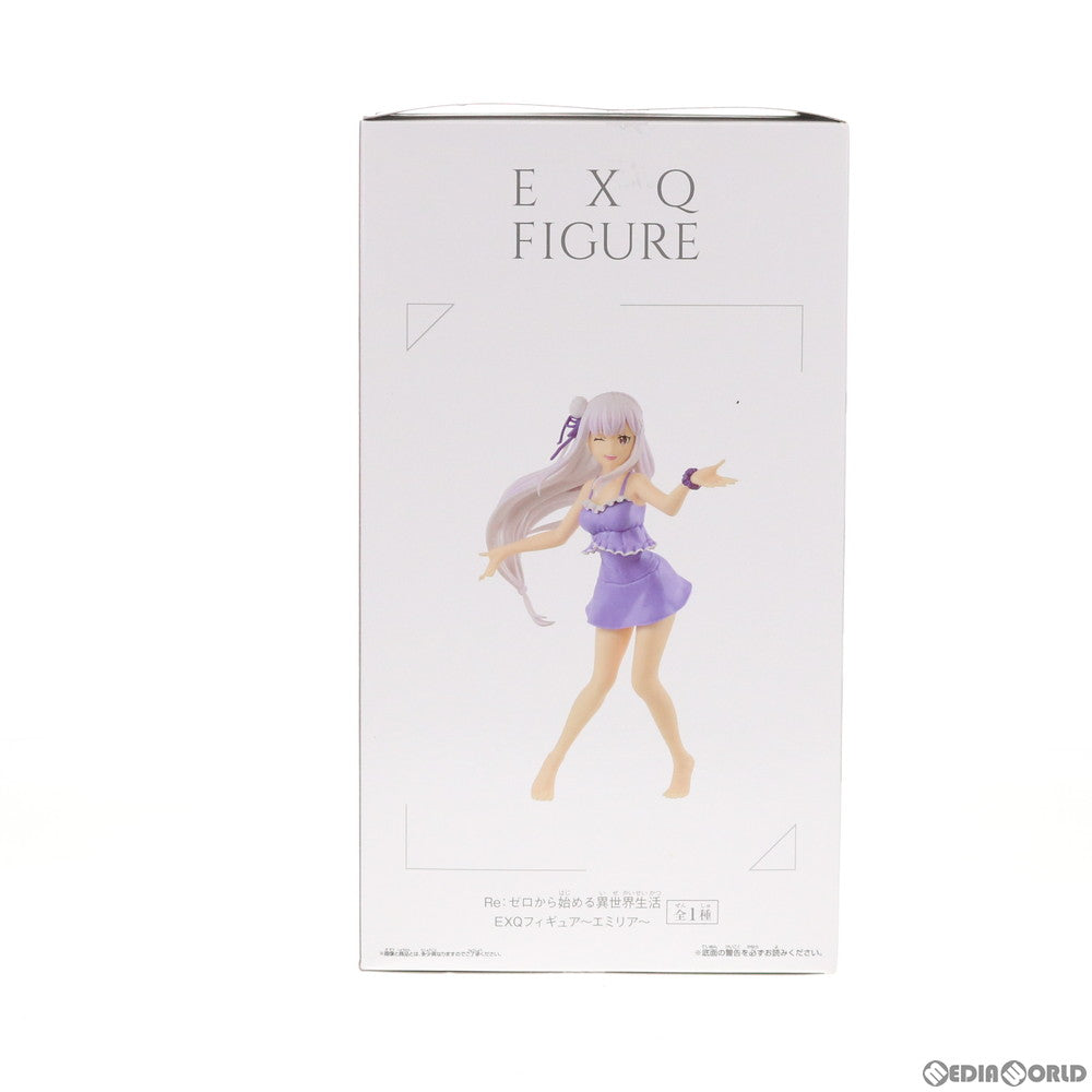 【中古即納】[FIG] エミリア Re:ゼロから始める異世界生活 EXQフィギュア プライズ(39989) バンプレスト(20191231)