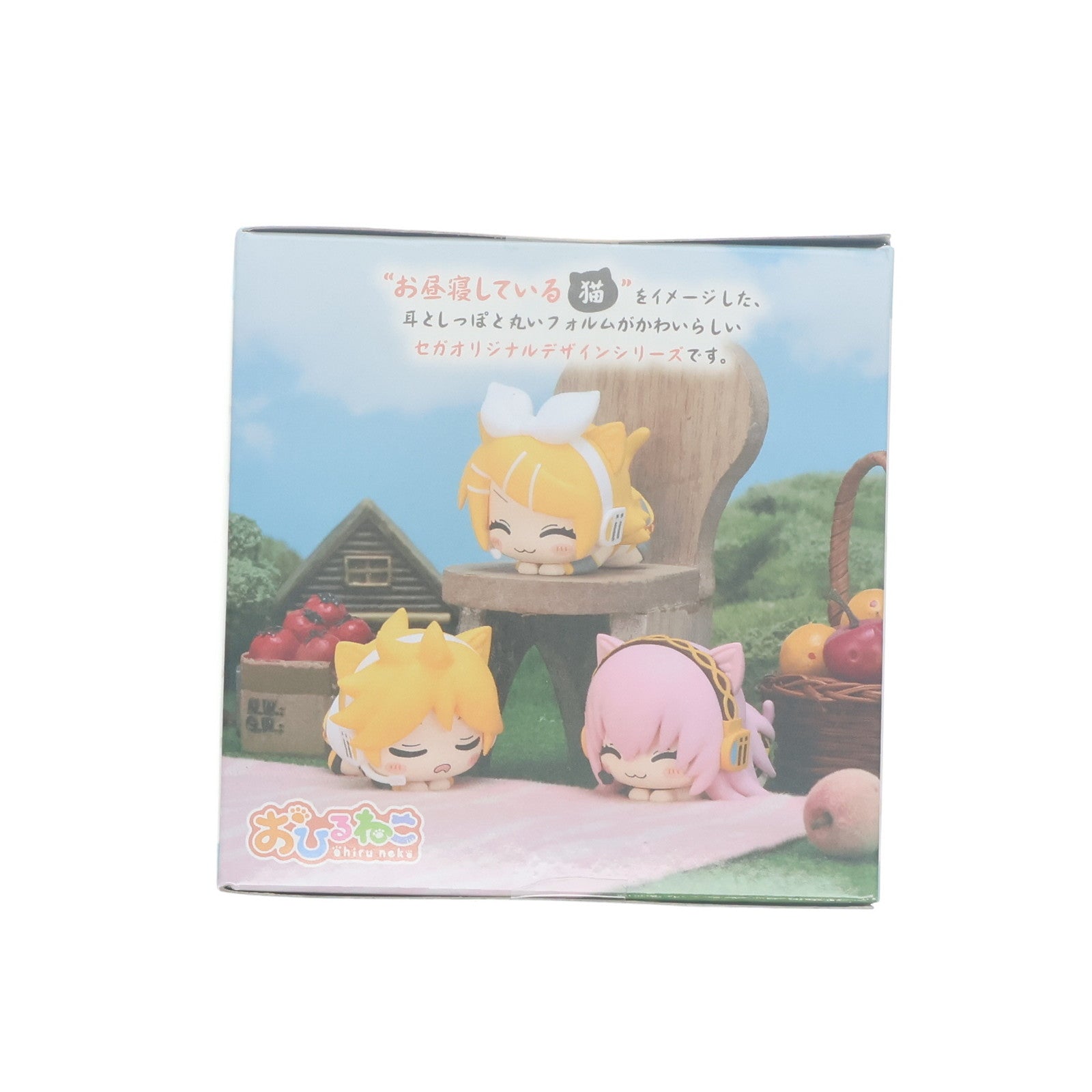 【中古即納】[FIG] 鏡音レン(かがみねれん) 初音ミクシリーズ おひるねこミニフィギュア『鏡音リン・鏡音レン・巡音ルカ』(EX) プライズ(1116397) セガ(20250307)