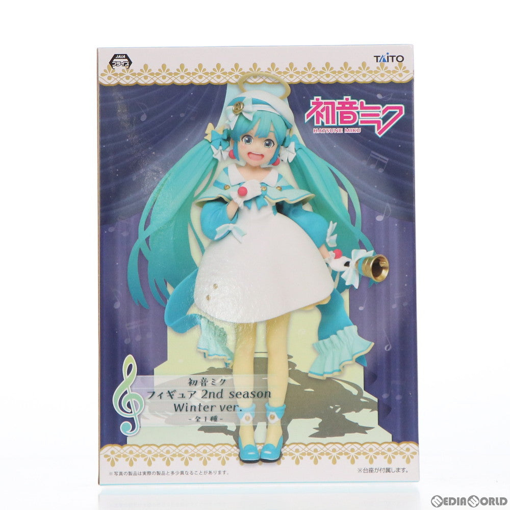 【中古即納】[FIG] 初音ミク フィギュア 2nd season Winter ver. キャラクター・ボーカル・シリーズ01 初音ミク プライズ(451085300) タイトー(20181110)