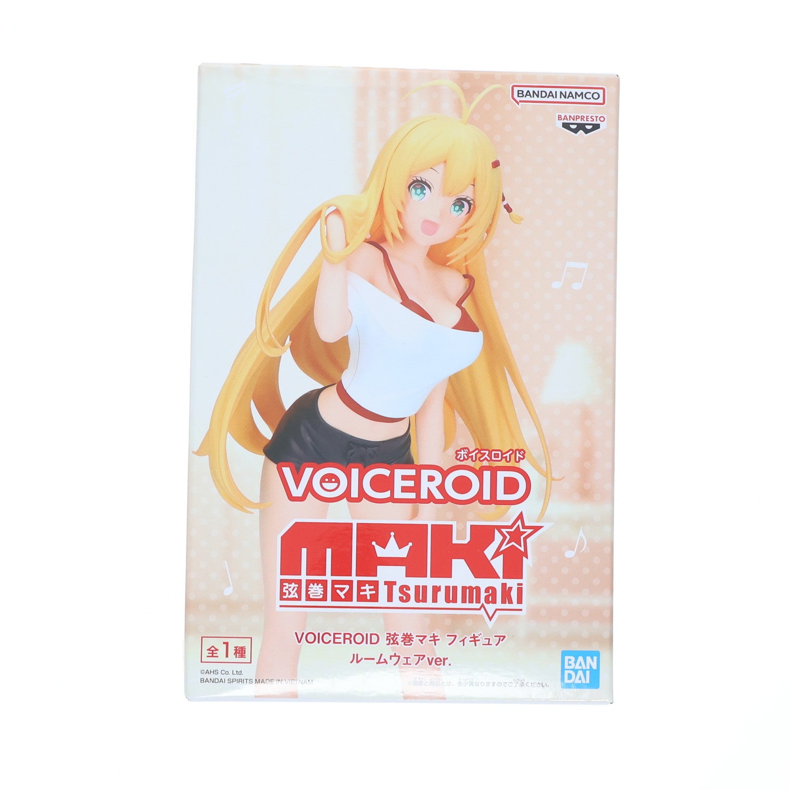 【中古即納】[FIG] 弦巻マキ(つるまきまき) VOICEROID(ボイスロイド) 弦巻マキ フィギュア ルームウェアver. プライズ(2734775) バンプレスト(20250420)