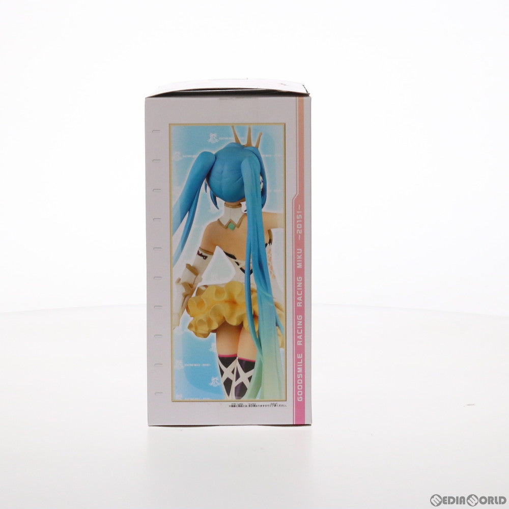 【中古即納】[FIG] 初音ミクレーシングver. レーシングミク～2015!～ SQフィギュア 初音ミク GTプロジェクト プライズ(36106) バンプレスト(20160119)