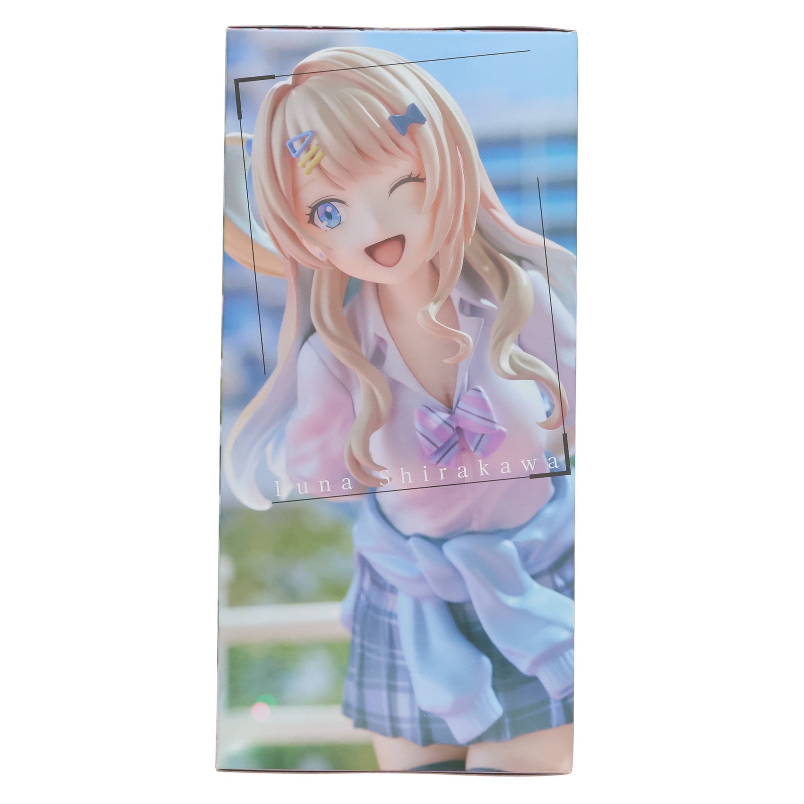 【中古即納】[FIG] 白河月愛(しらかわるな) 経験済みなキミと、経験ゼロなオレが、お付き合いする話。 Trio-Try-iT Figure-白河月愛- フィギュア プライズ(AMU-PRZ16531) フリュー(20240531)