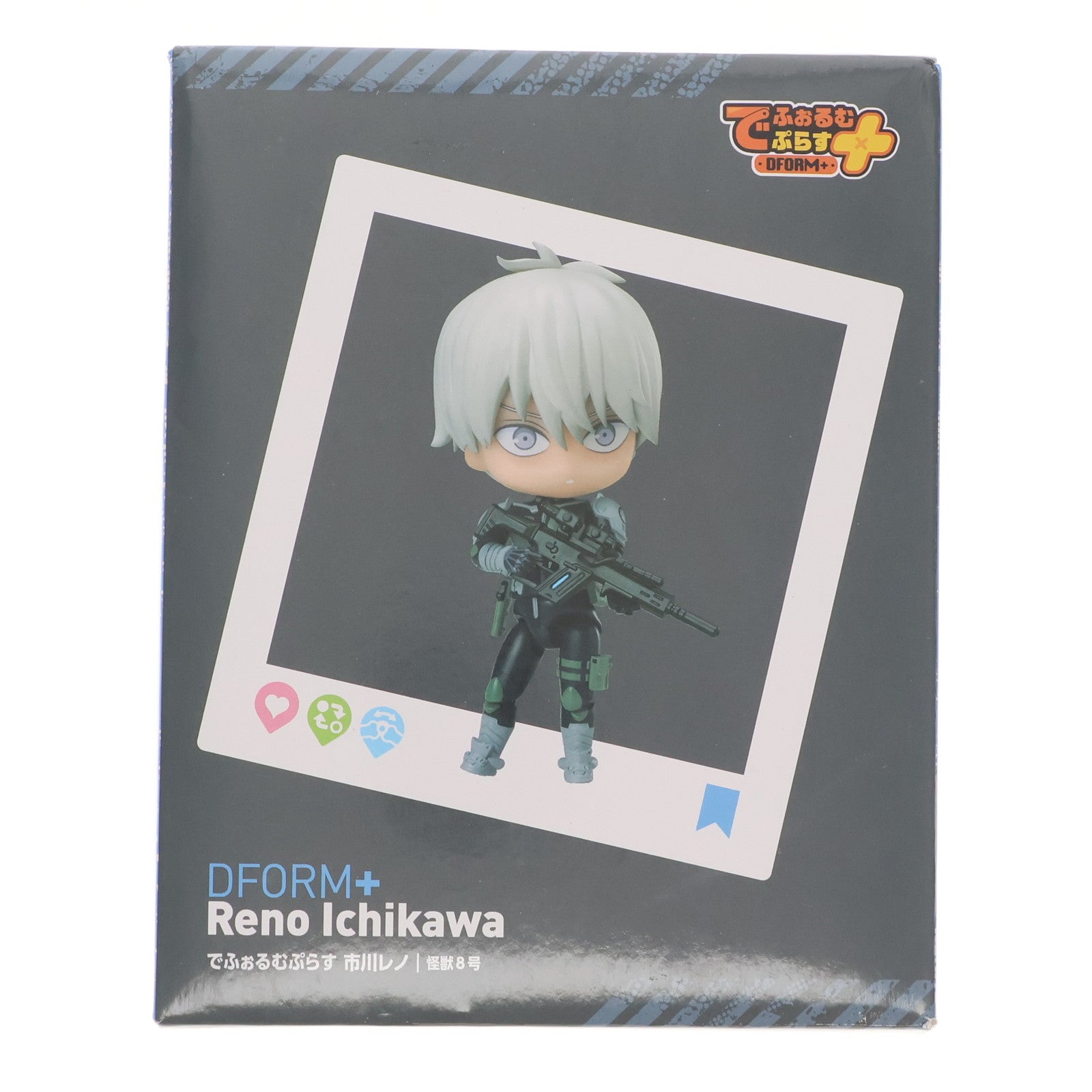 【中古即納】[FIG] でふぉるむぷらす 市川レノ(いちかわれの) 怪獣8号 フルアクションデフォルメフィギュア プライズ エルココ(20240531)