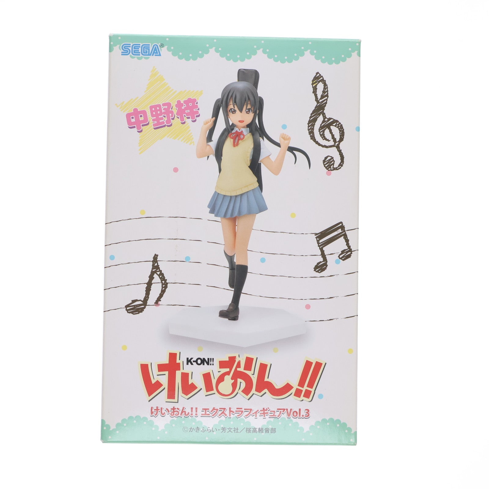 【中古即納】[FIG] 中野梓(なかのあずさ) けいおん!! エクストラフィギュア Vol. 3 プライズ セガ(20121231)