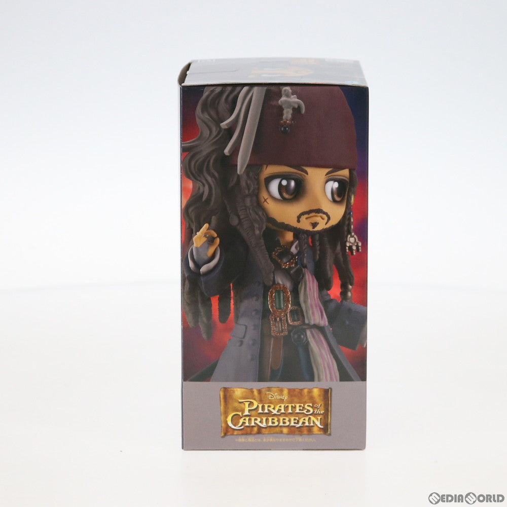 【中古即納】[FIG] ジャック・スパロウ B(衣装暗い) Q posket Disney Characters -Jack Sparrow- パイレーツ・オブ・カリビアン フィギュア プライズ(82291) バンプレスト(20200731)