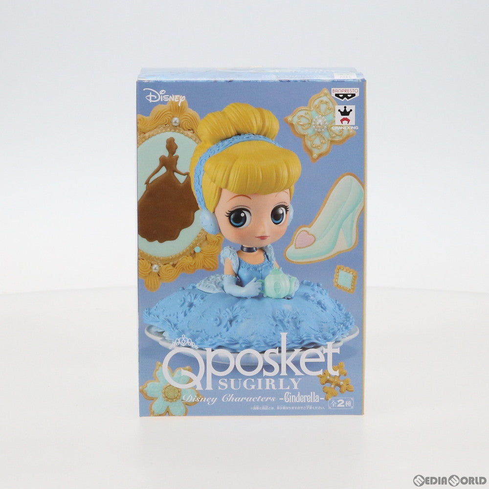 【中古即納】[FIG] シンデレラ ディズニー Q posket SUGIRLY Disney Characters -Cinderella- フィギュア プライズ(38755) バンプレスト(20181031)